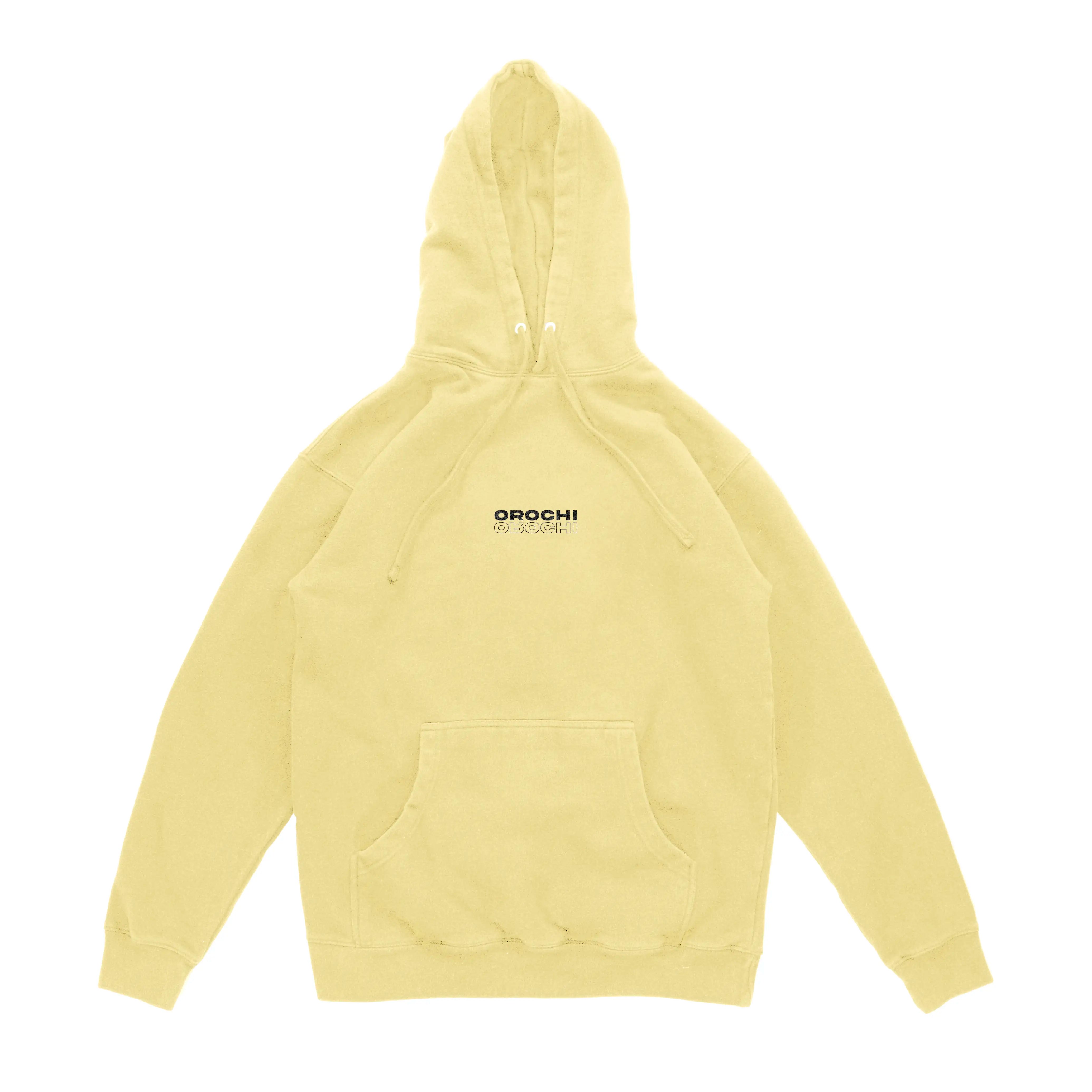 Cyber Orochi Hoodie - Light Yellow