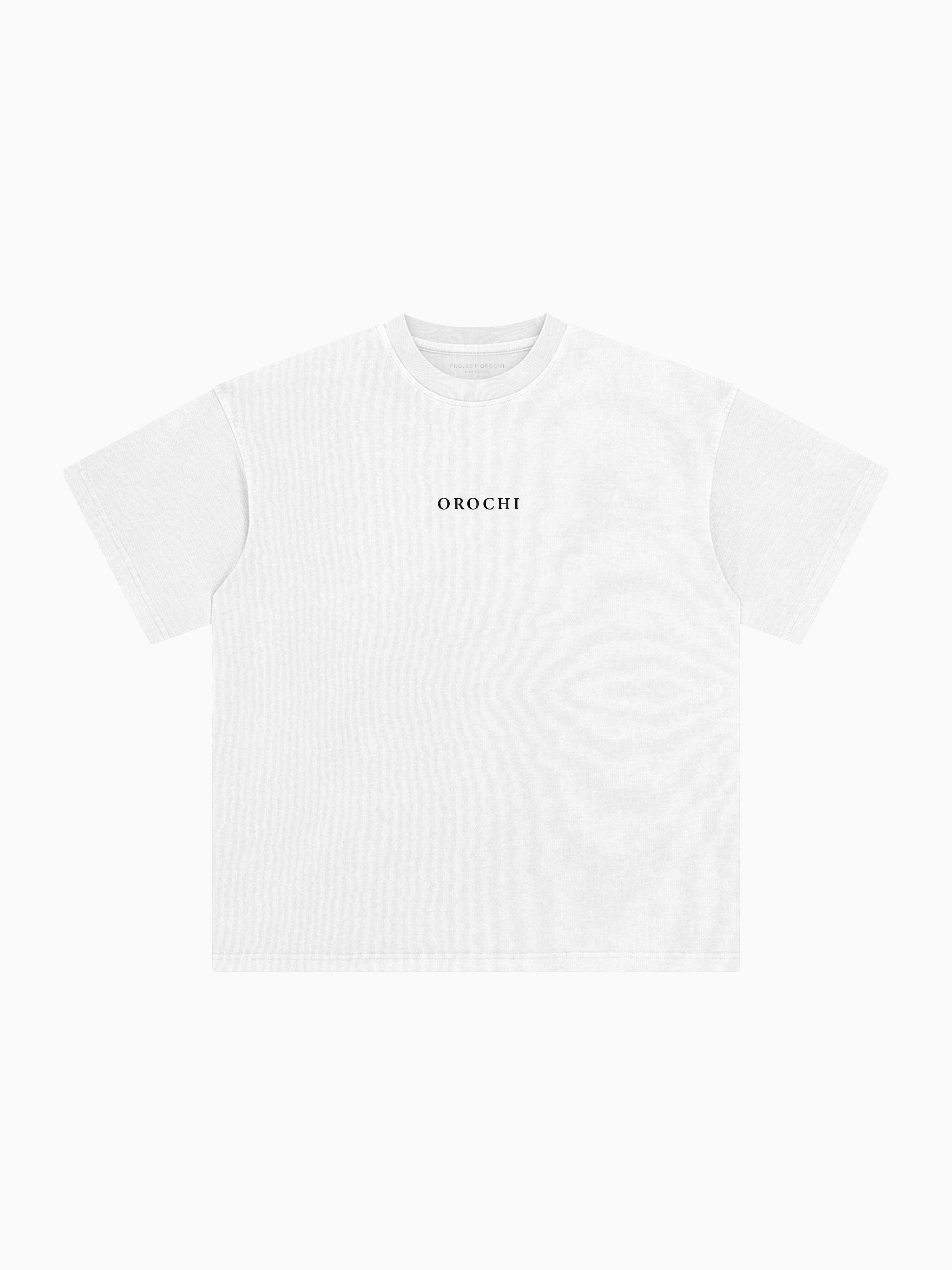 Malik Box Tee - White