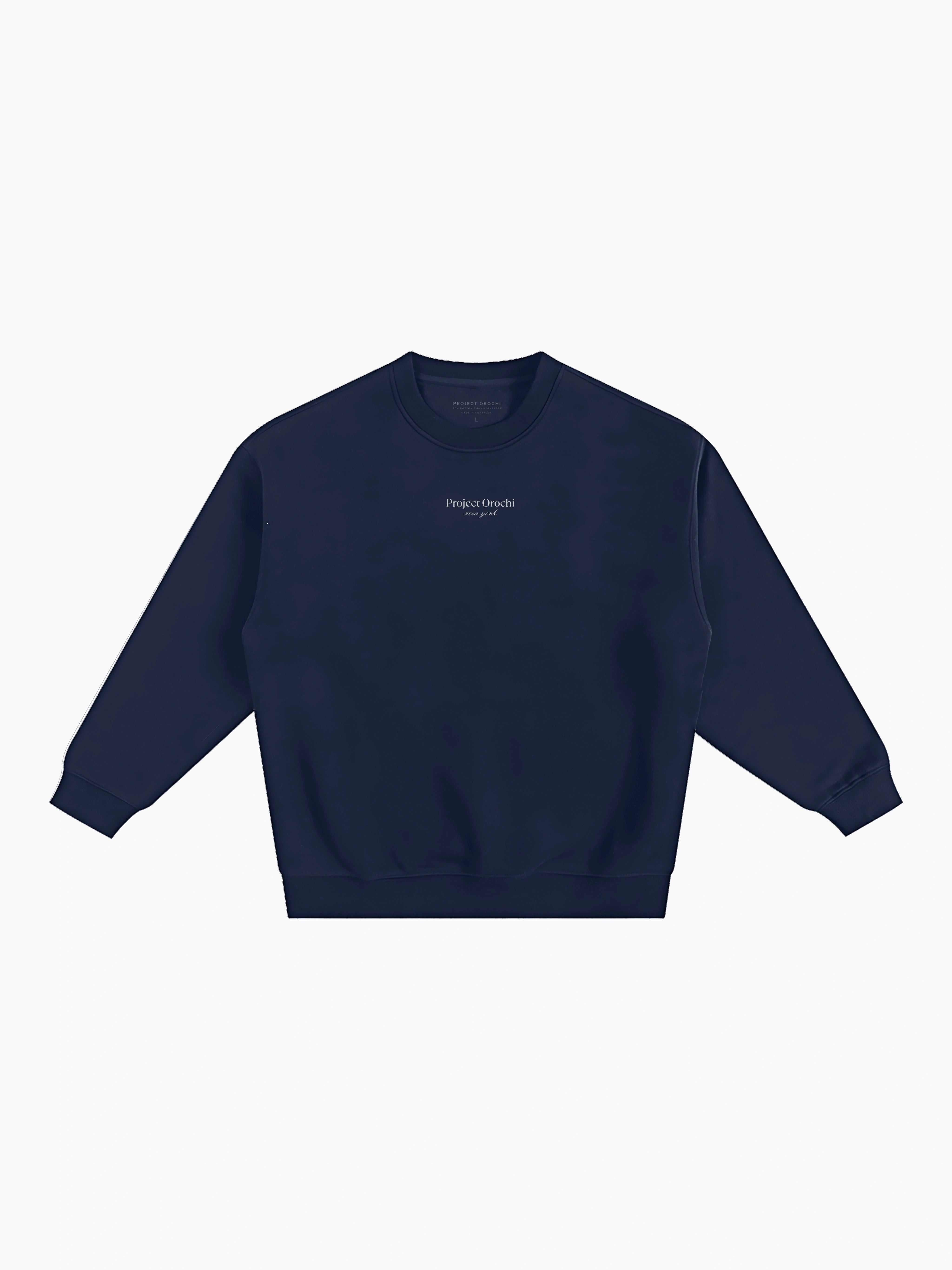 Valor Box Crewneck - Navy