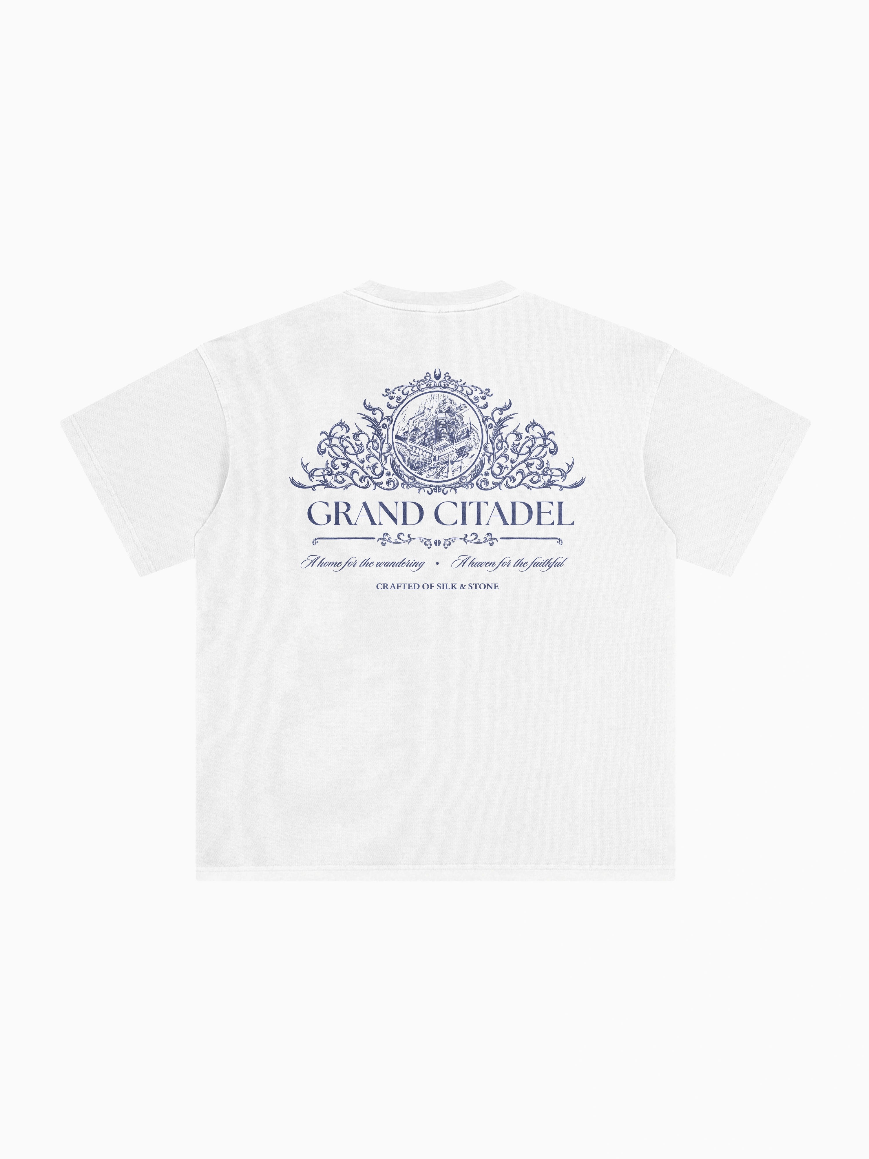 Citadel Box Tee - White