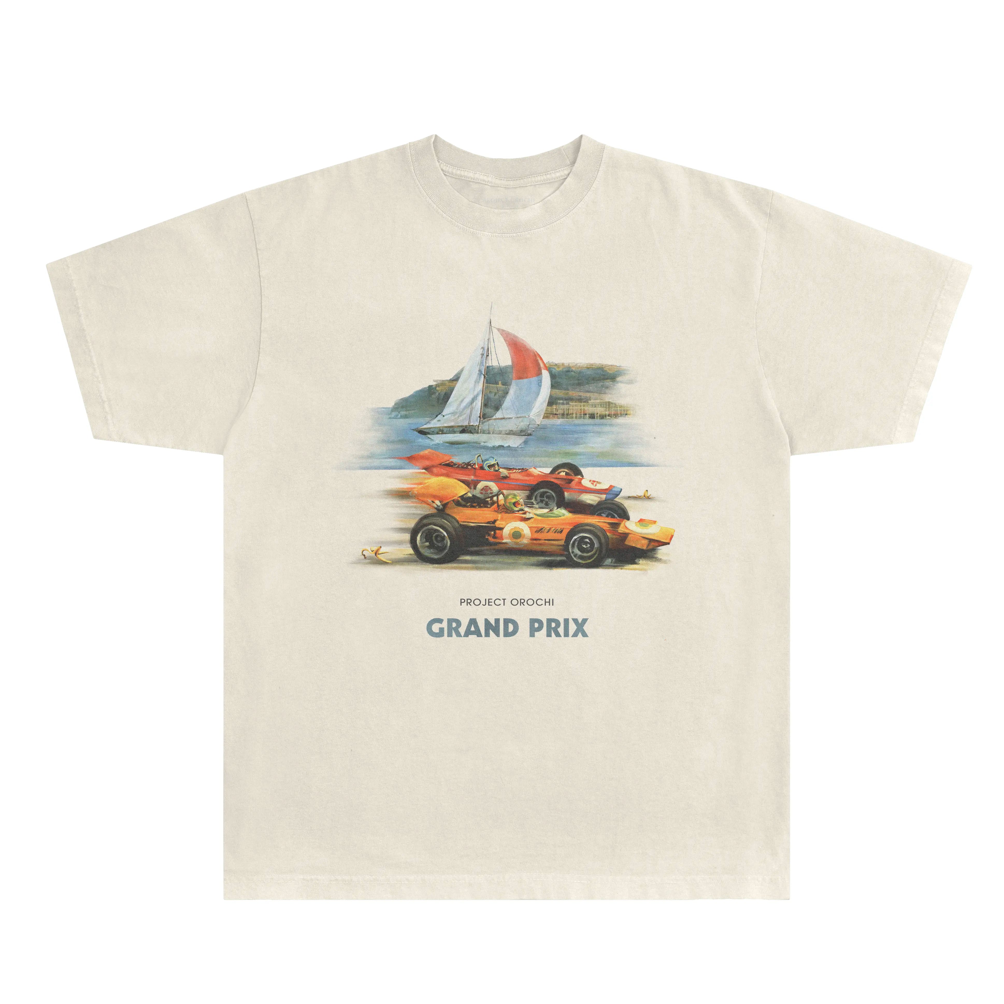 Grand Prix Tee - Natural