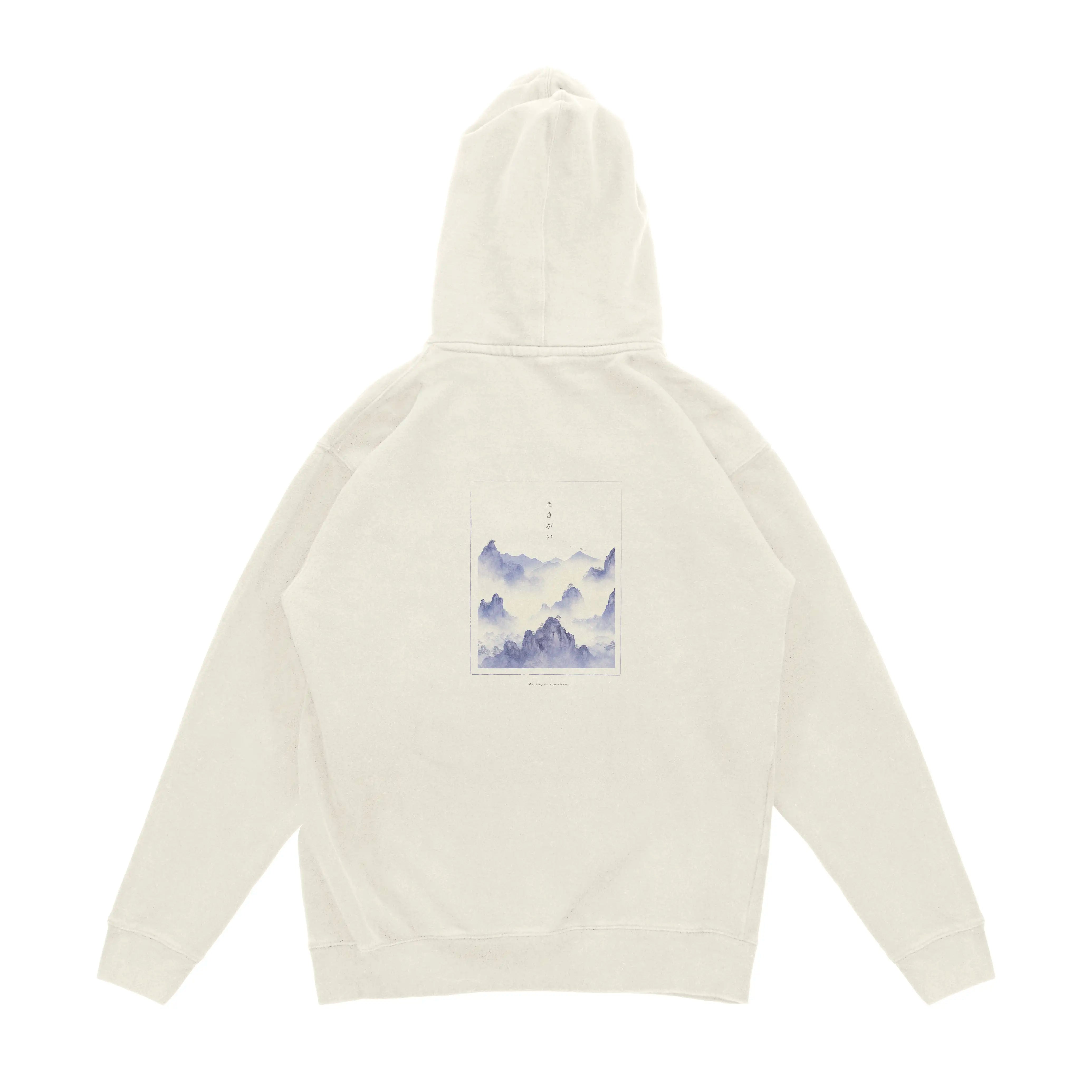 Ikigai Hoodie - Bone