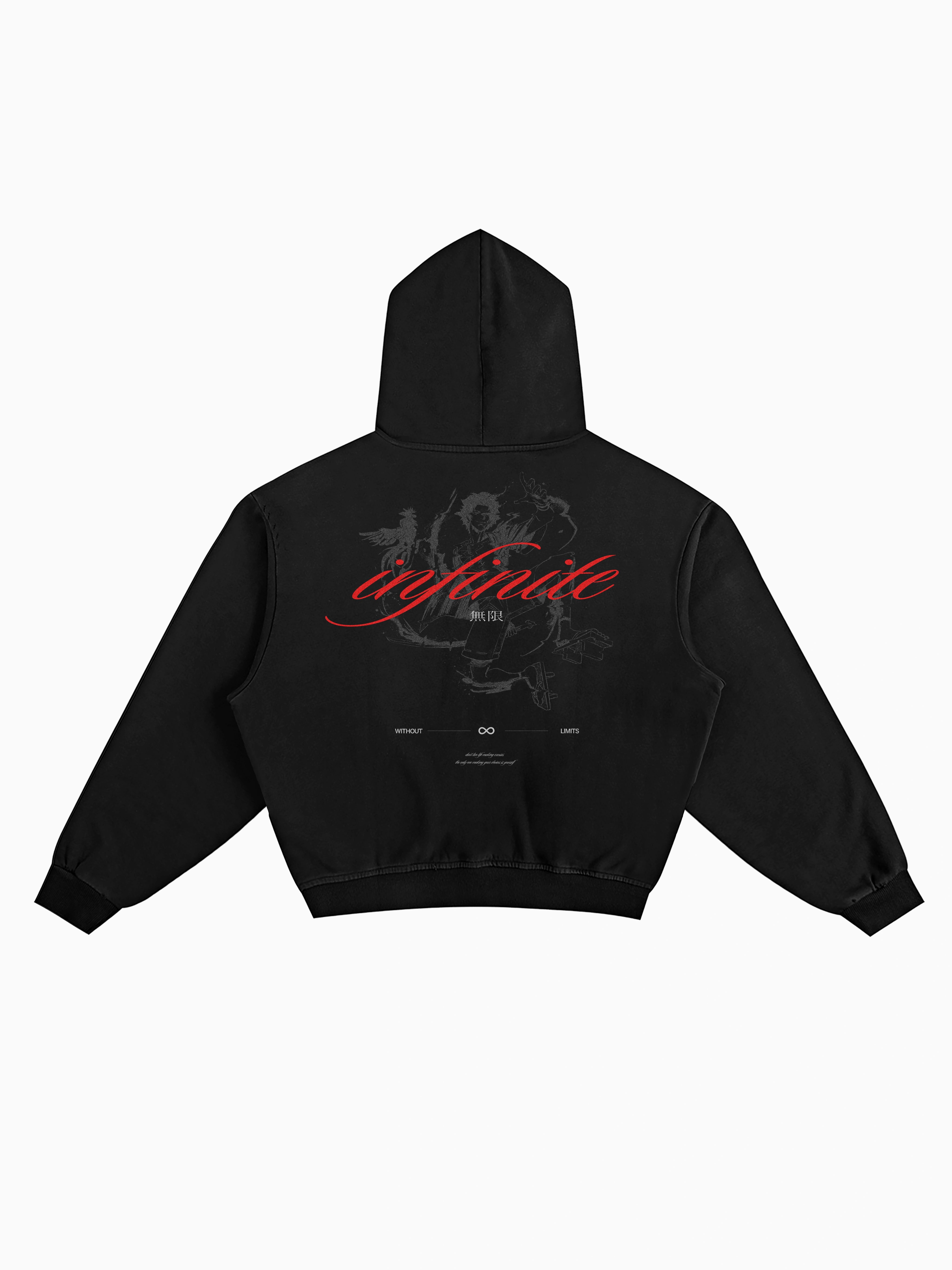 Infinite Box Hoodie - Black