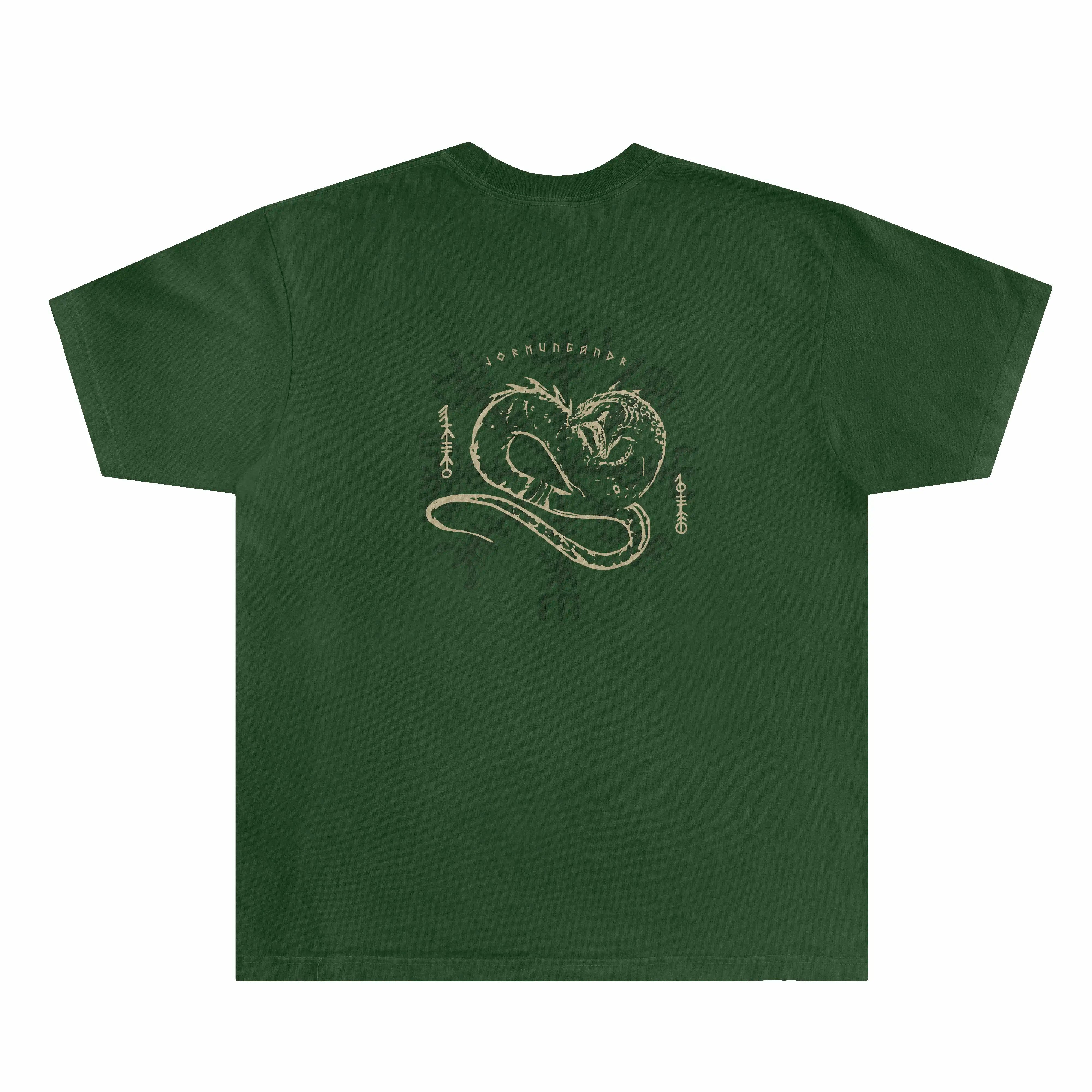 Jormungandr Tee - Forest Green