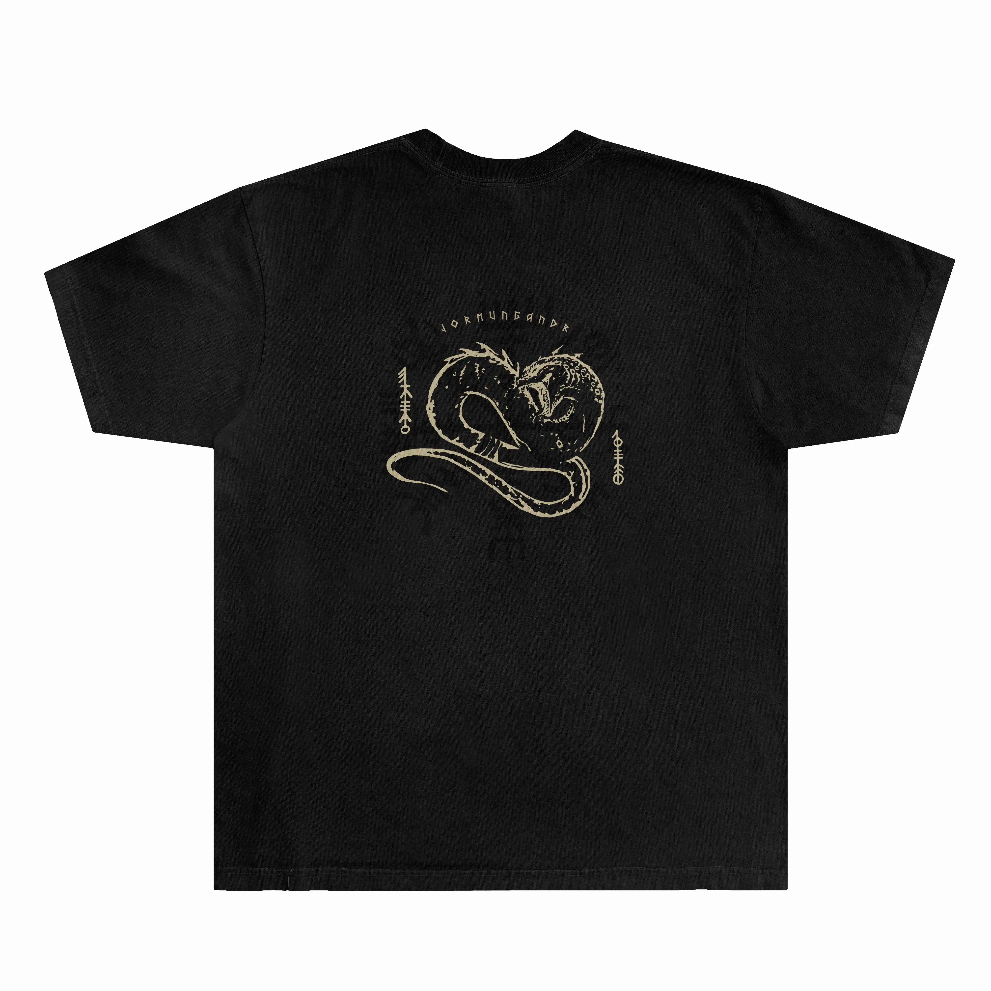 Jormungandr Tee - Black