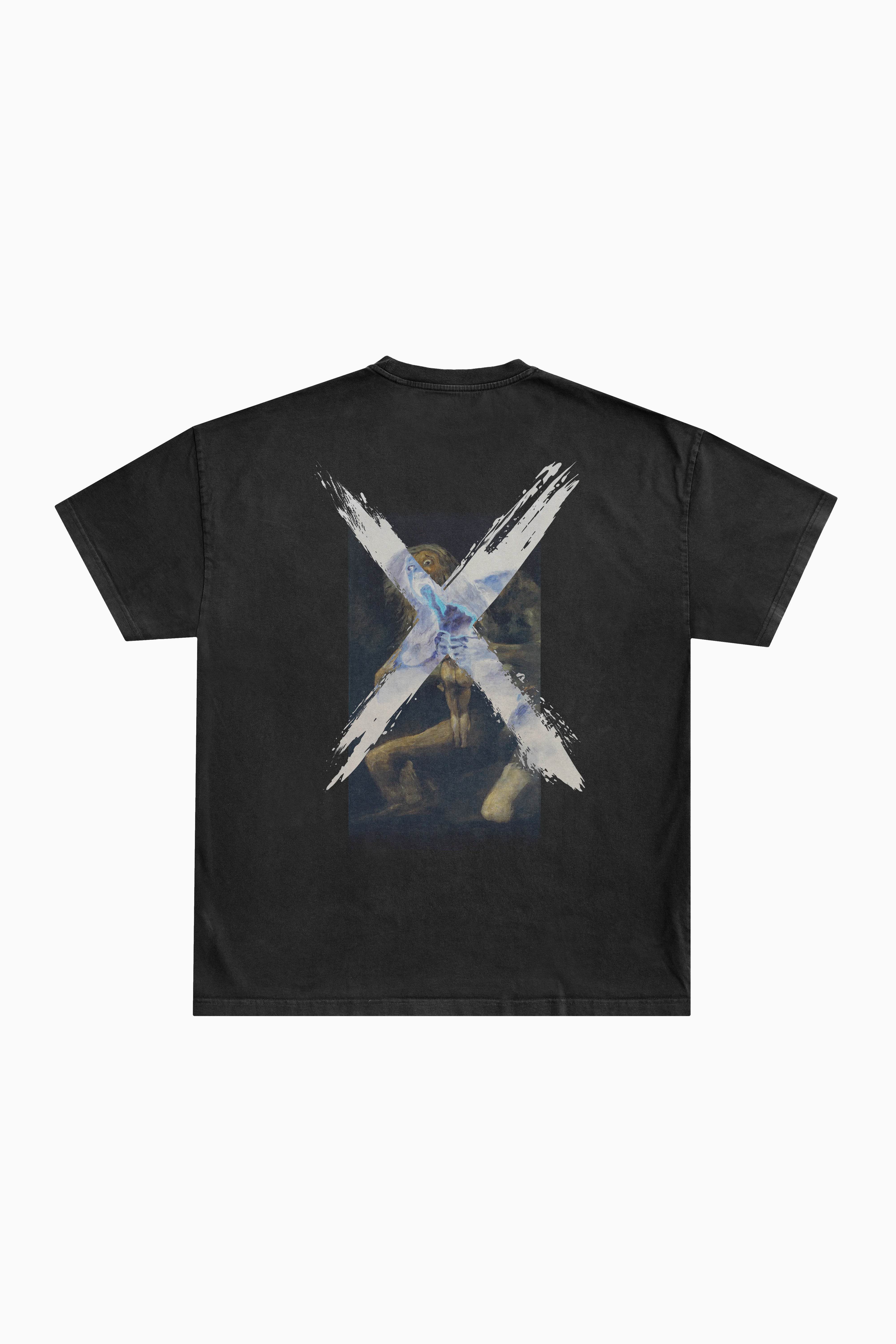 Saturn Box Tee - Black