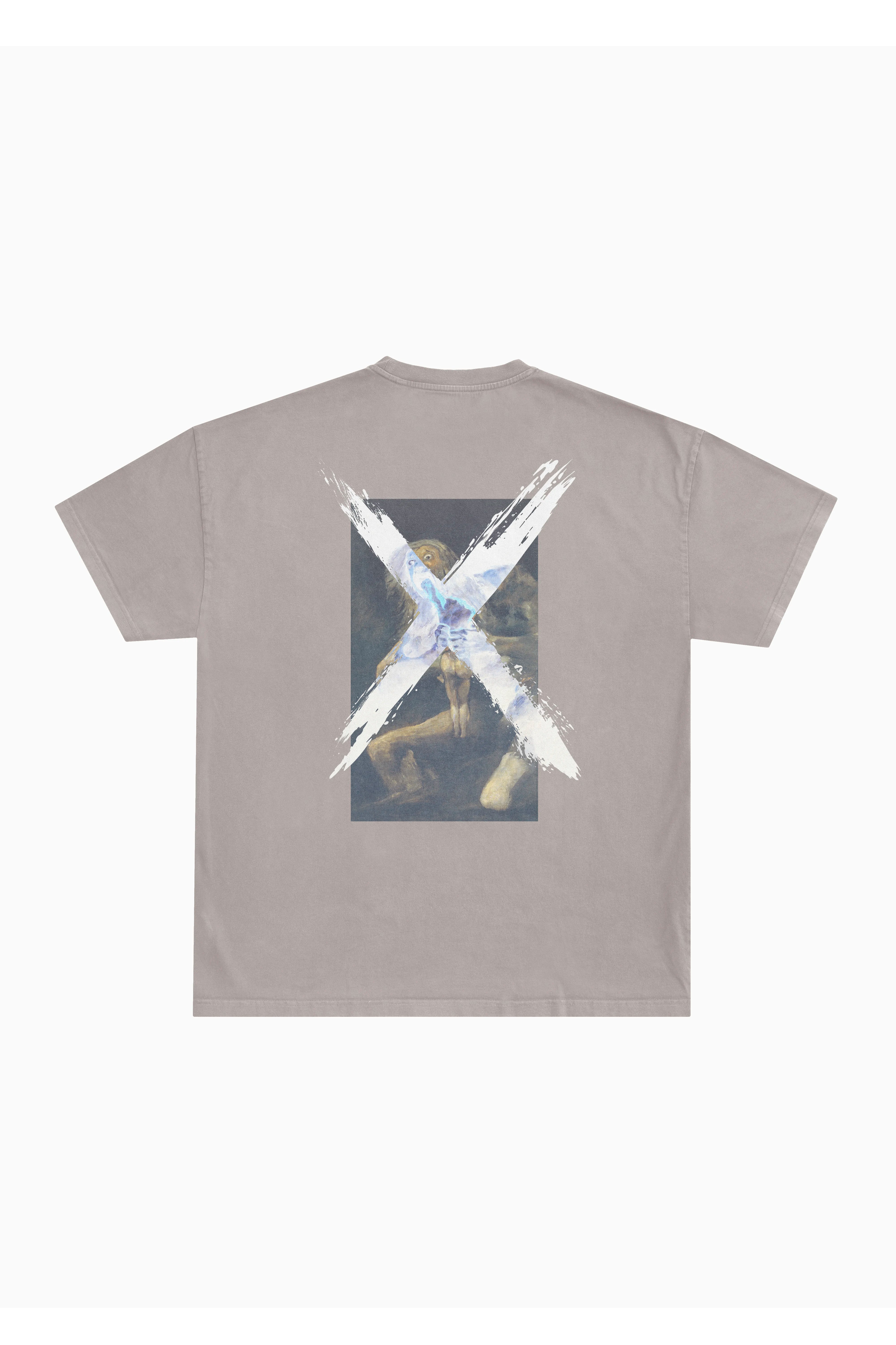 Saturn Box Tee - Shiitake