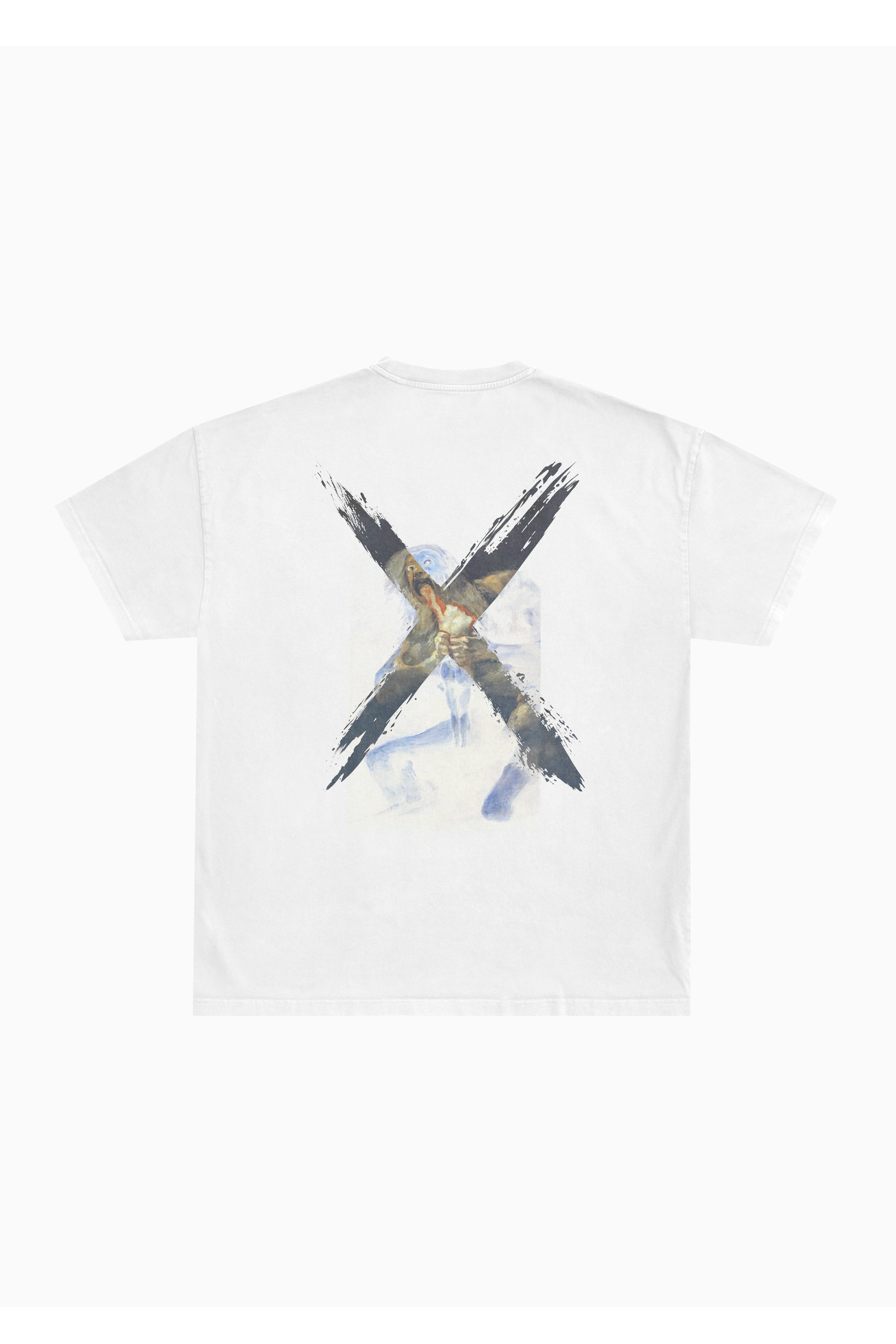 Saturn Box Tee - White