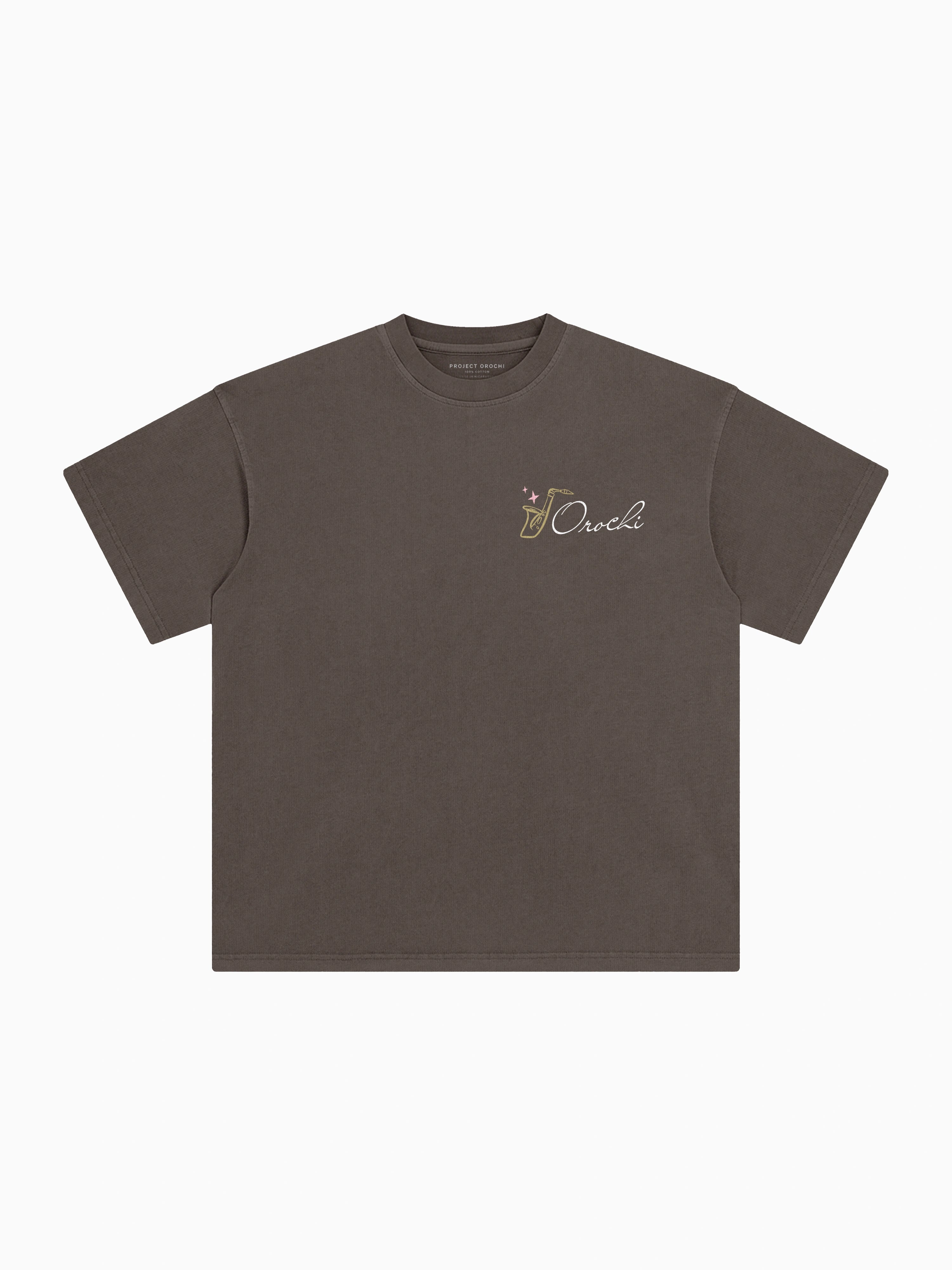 Jupiter Jazz Box Tee - Cocoa
