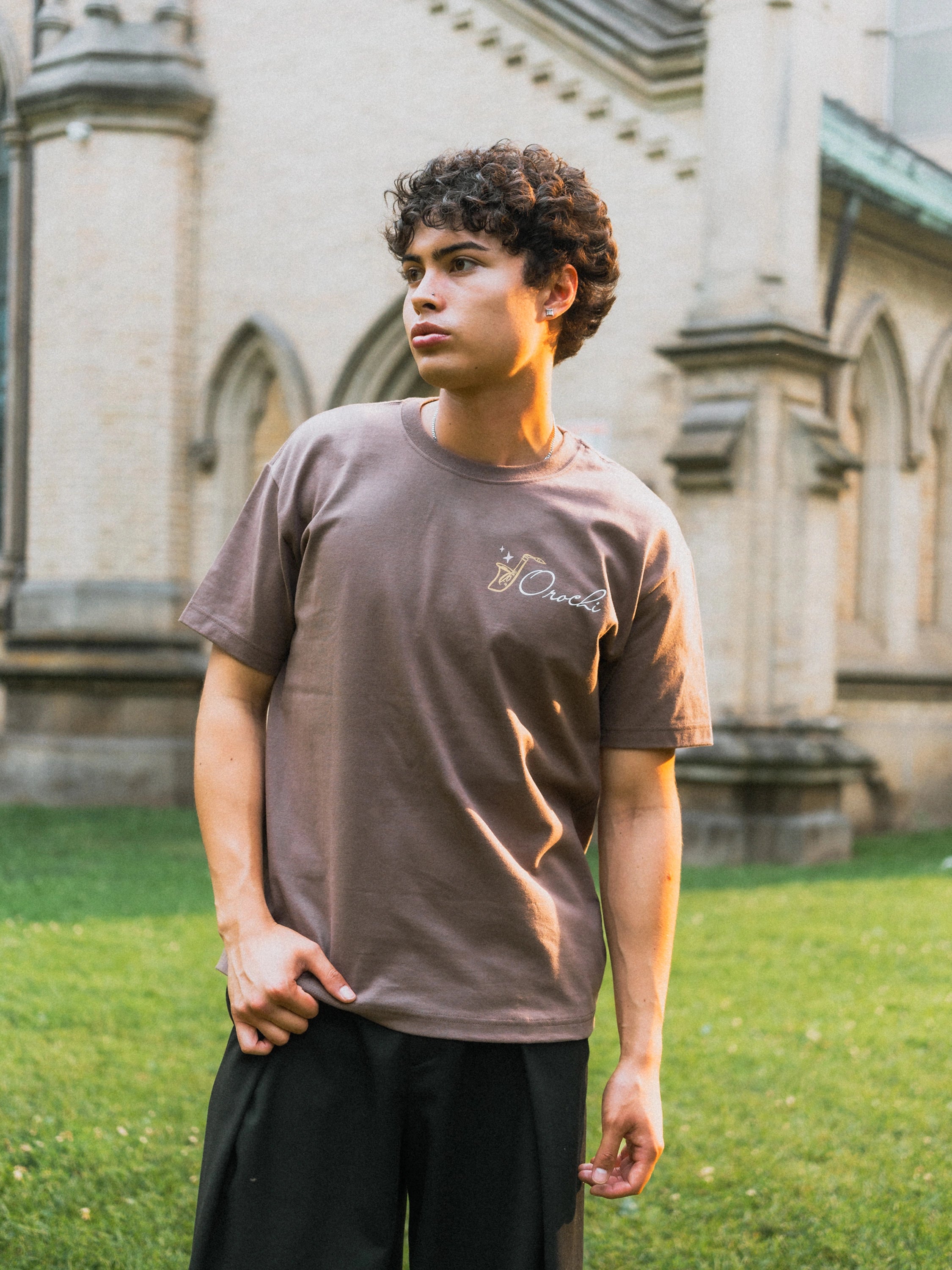 Jupiter Jazz Box Tee - Cocoa