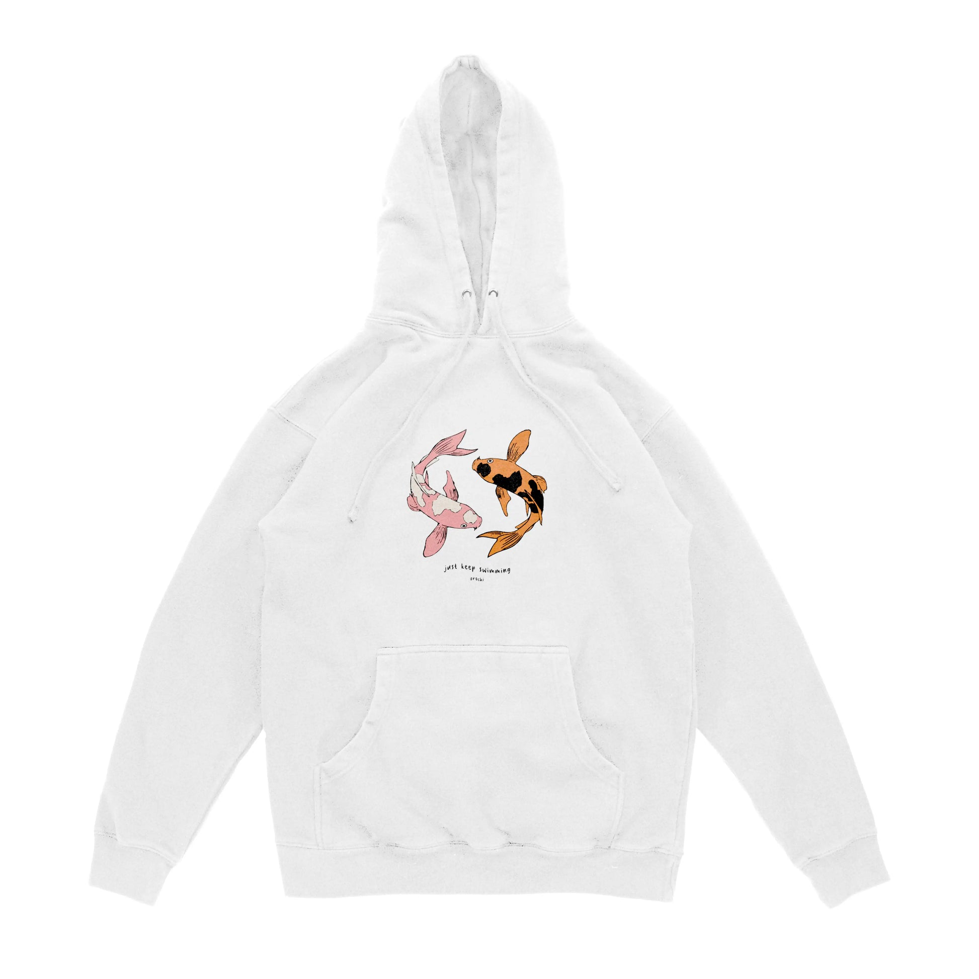 Koi hoodie top