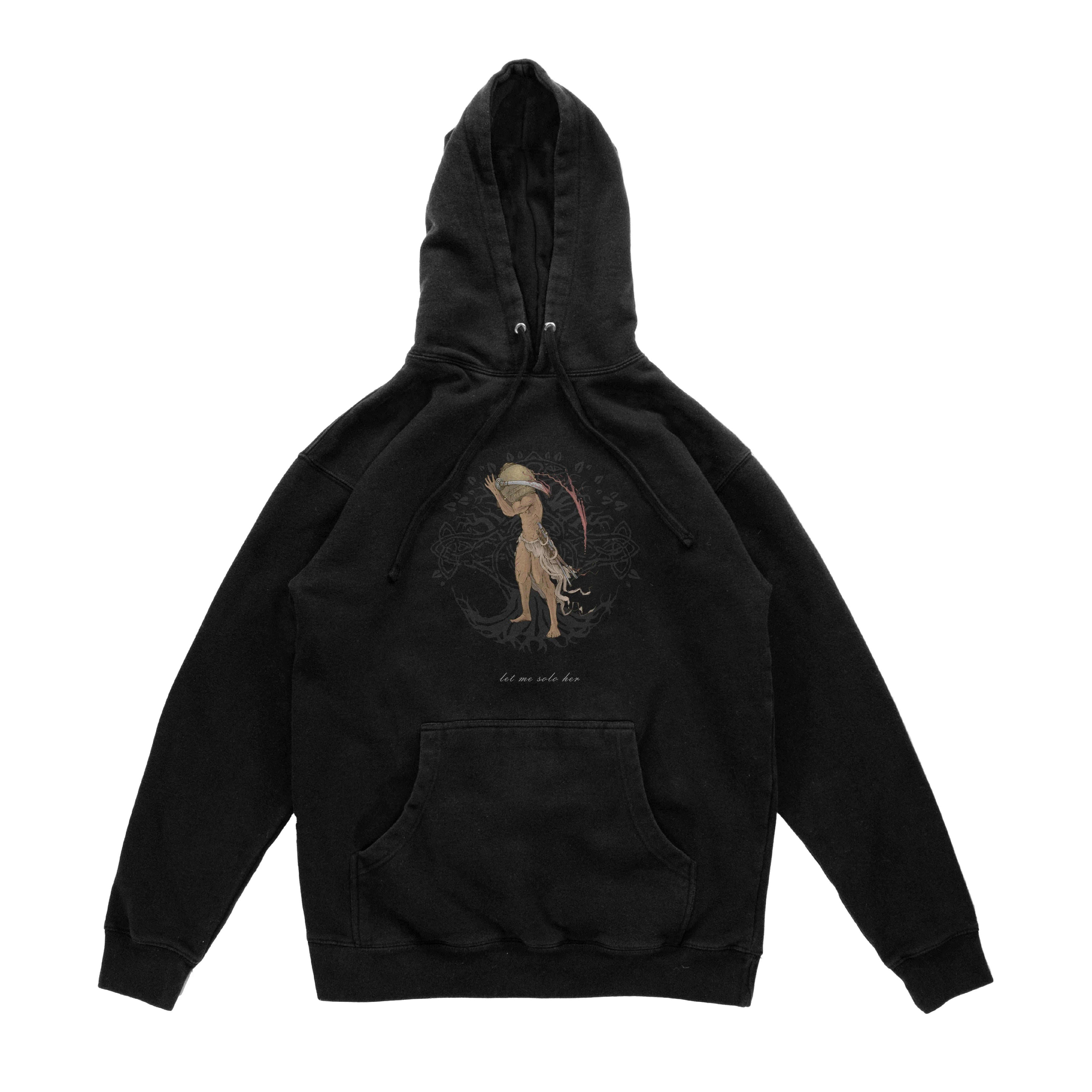 Let Me Solo Her Hoodie - Black