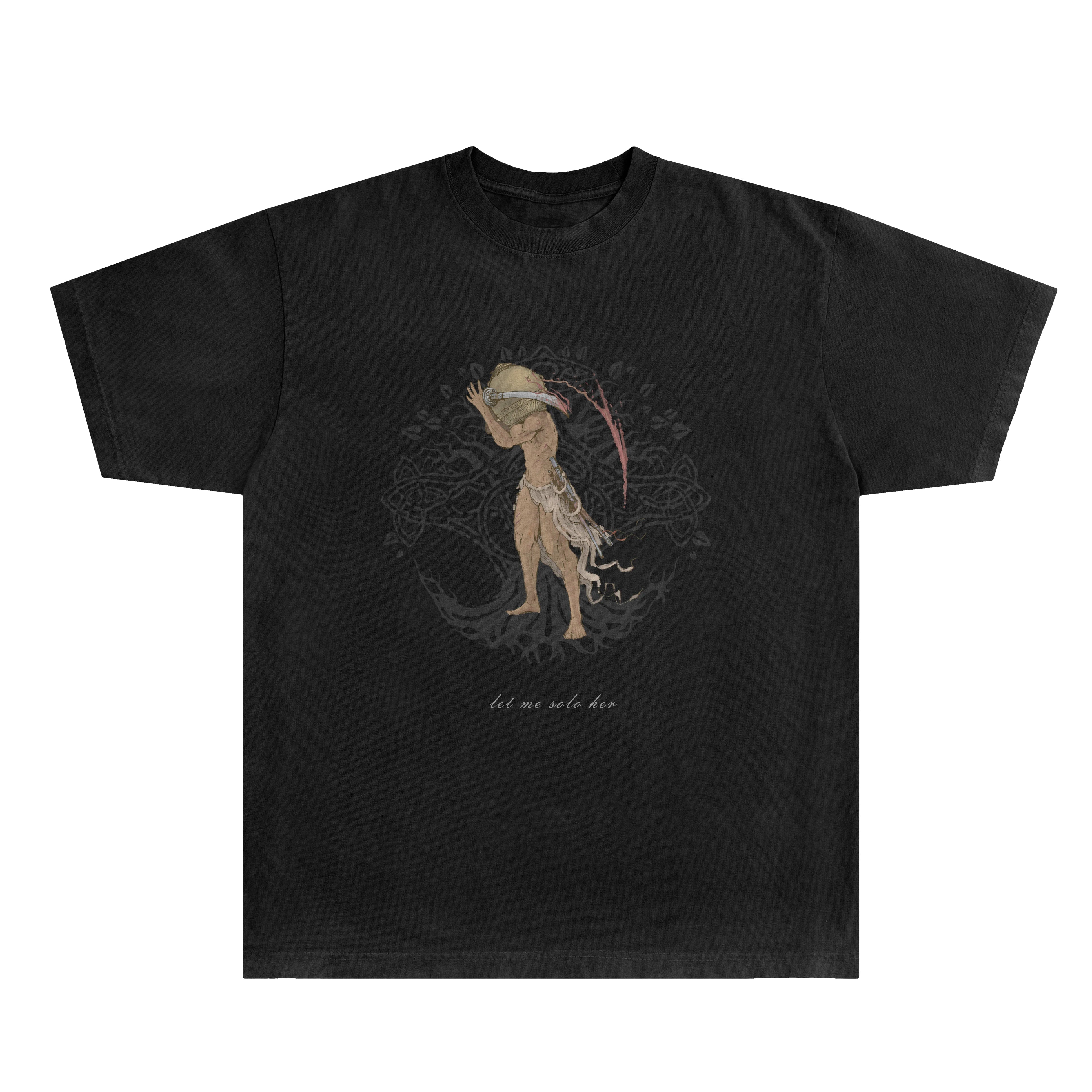 Let Me Solo Her Tee - Black