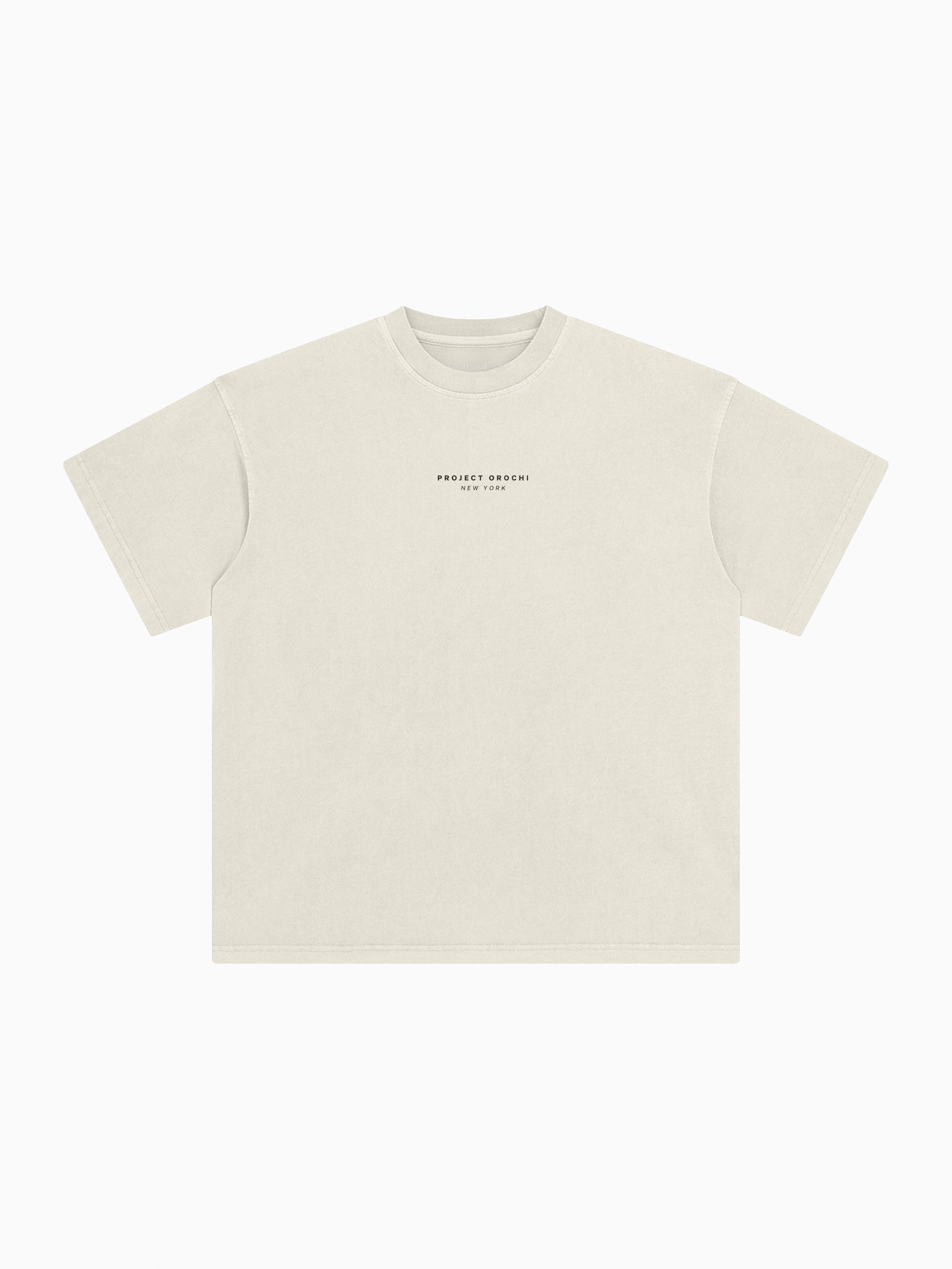 Maine Box Tee - Natural