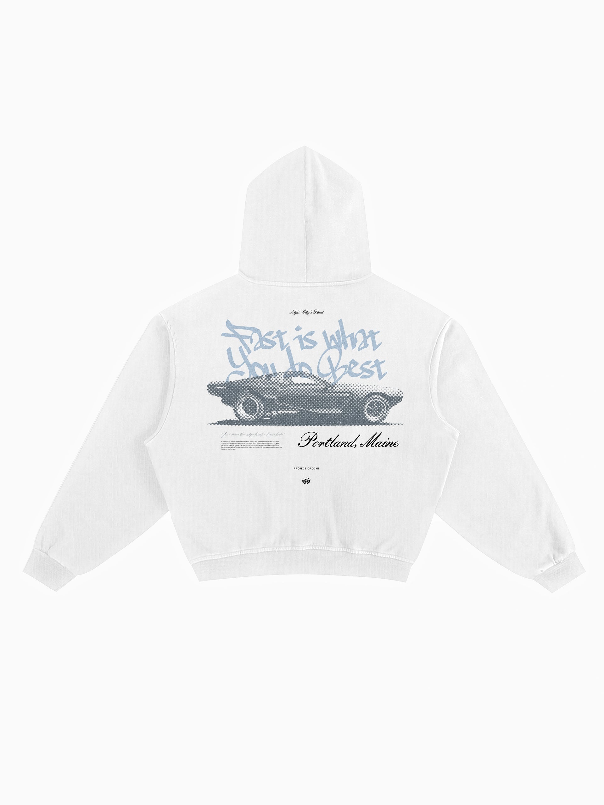 Maine Box Hoodie - White