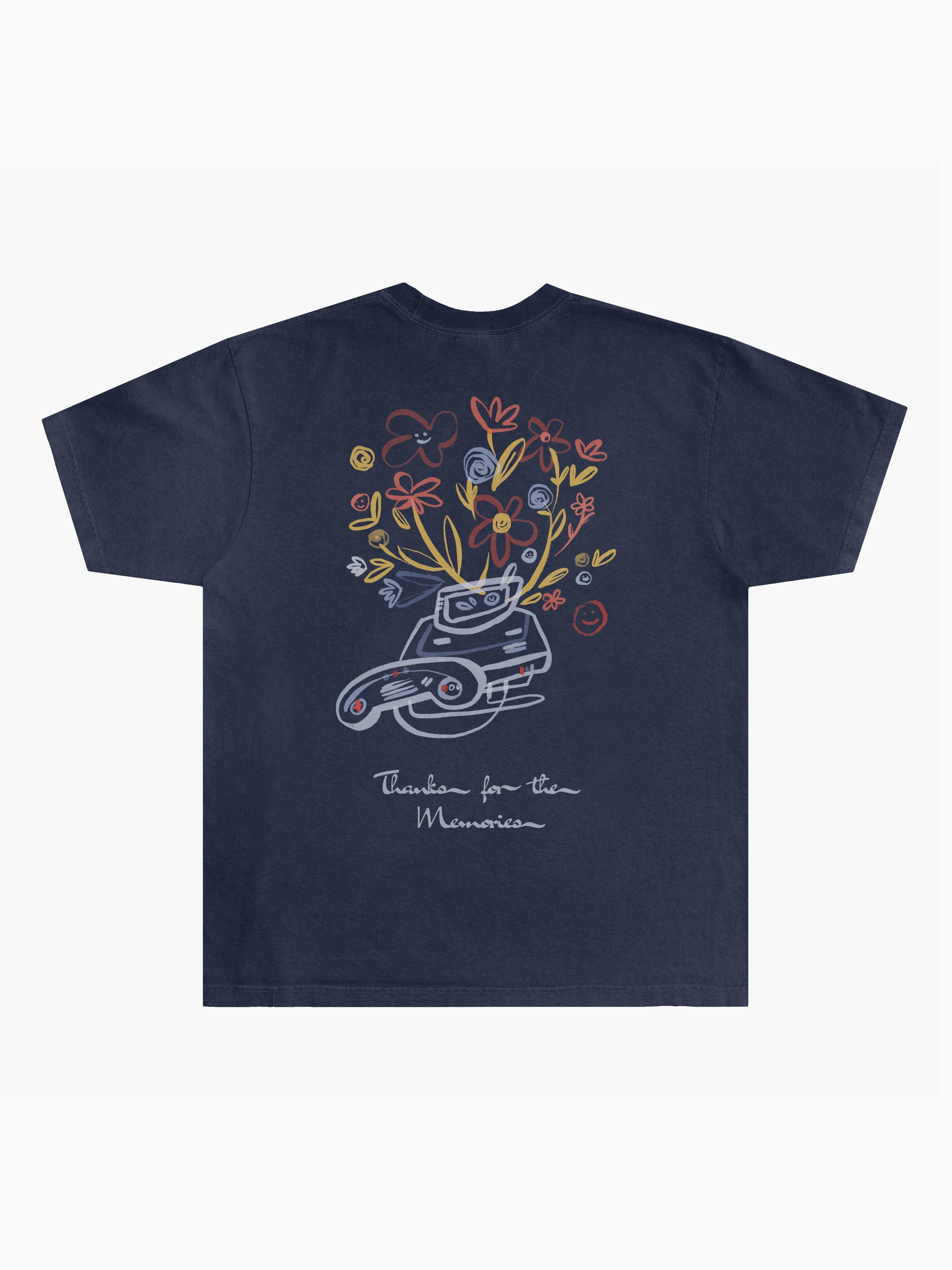 Memories Tee - Navy