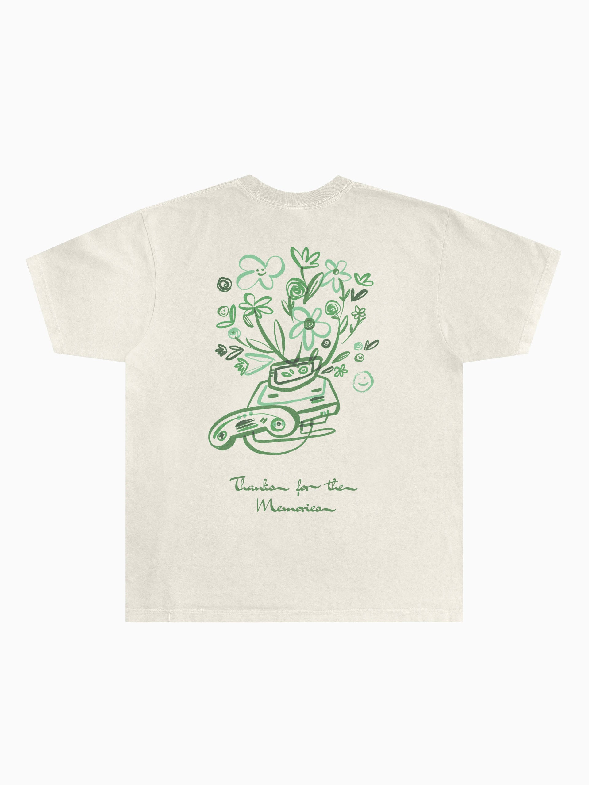 トップス THROWBACK ON MEMORIES TEE Memories Tee - Natural