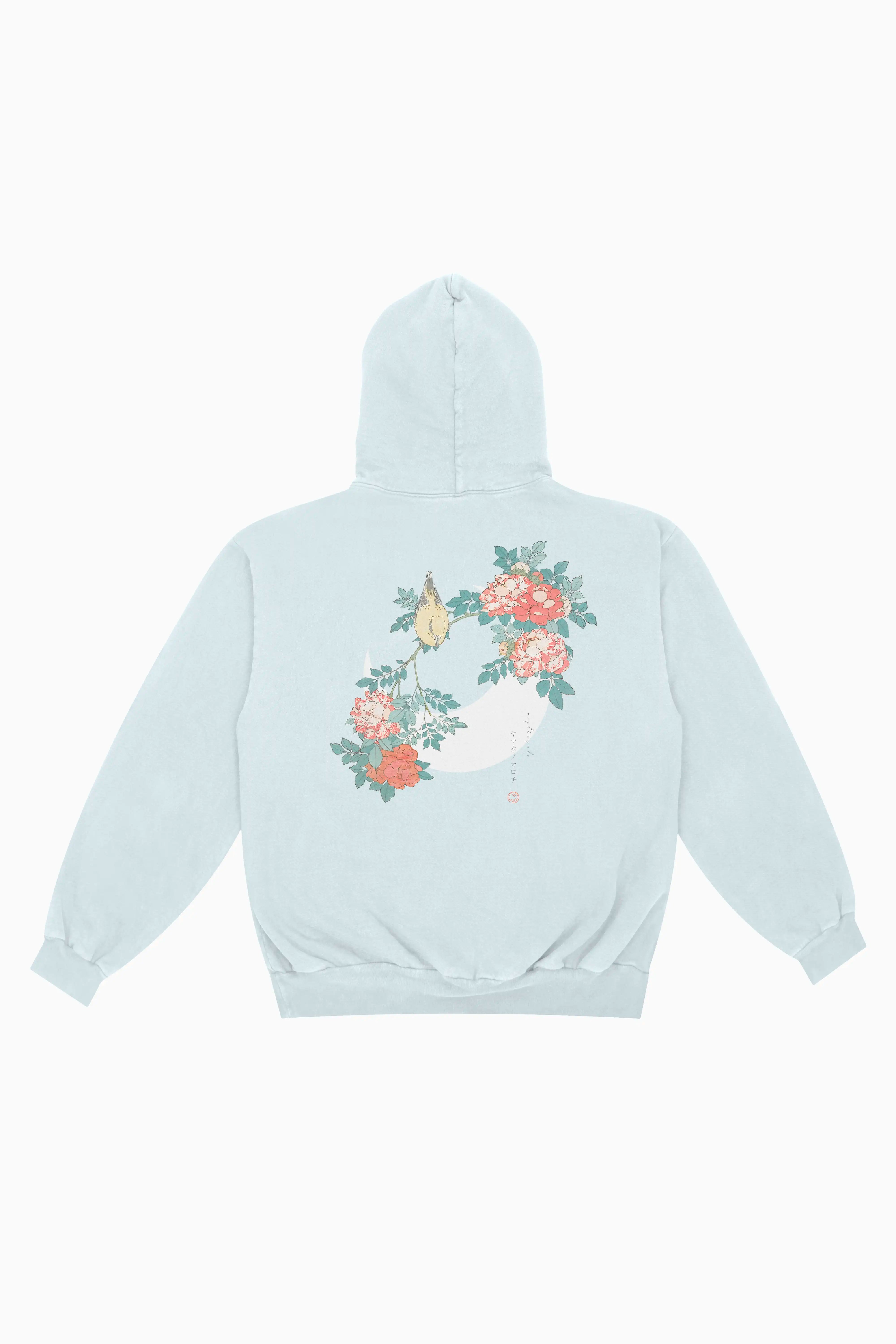 Nightingale Box Hoodie - Light Blue