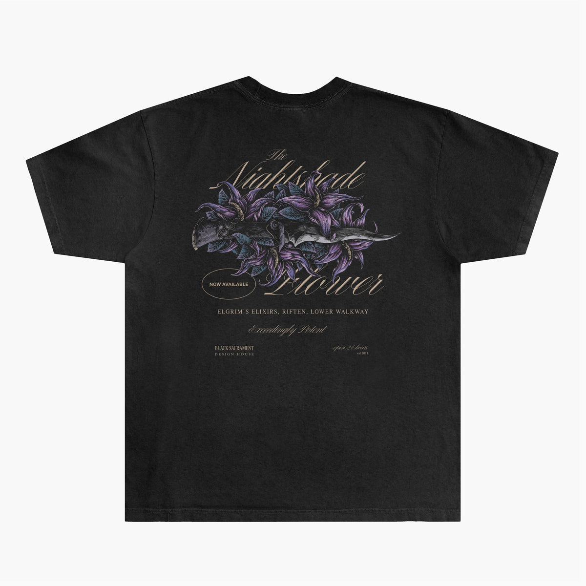 Nightshade Tee - Black