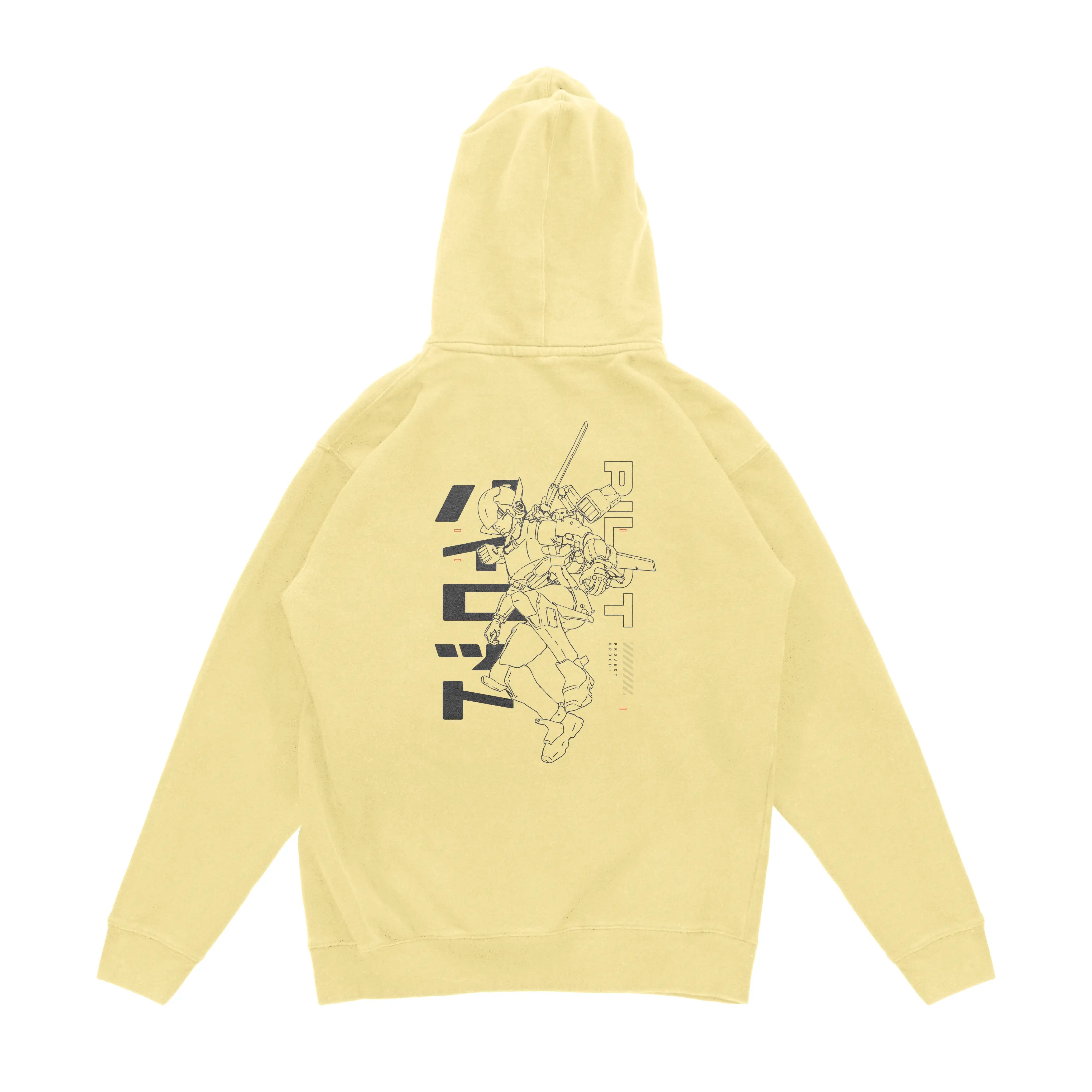 Pilot Hoodie - Light Yellow