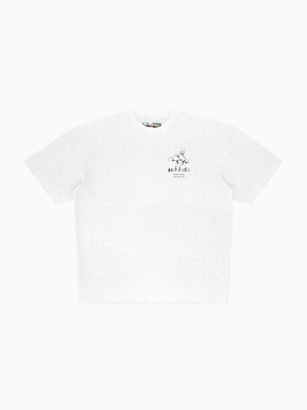 Plin Plon Tee - White (front mockup)