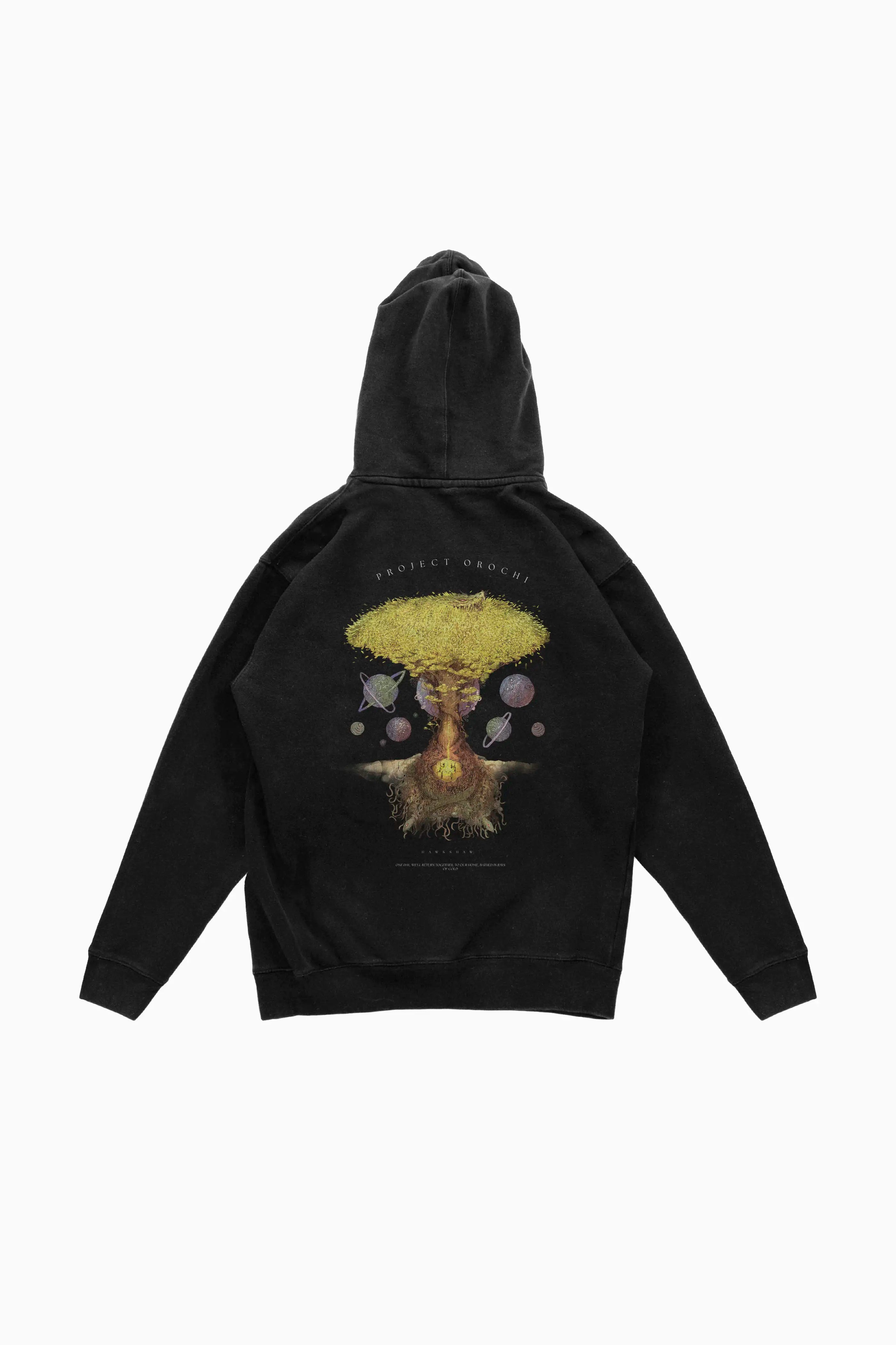 Rays of Gold Hoodie - Black