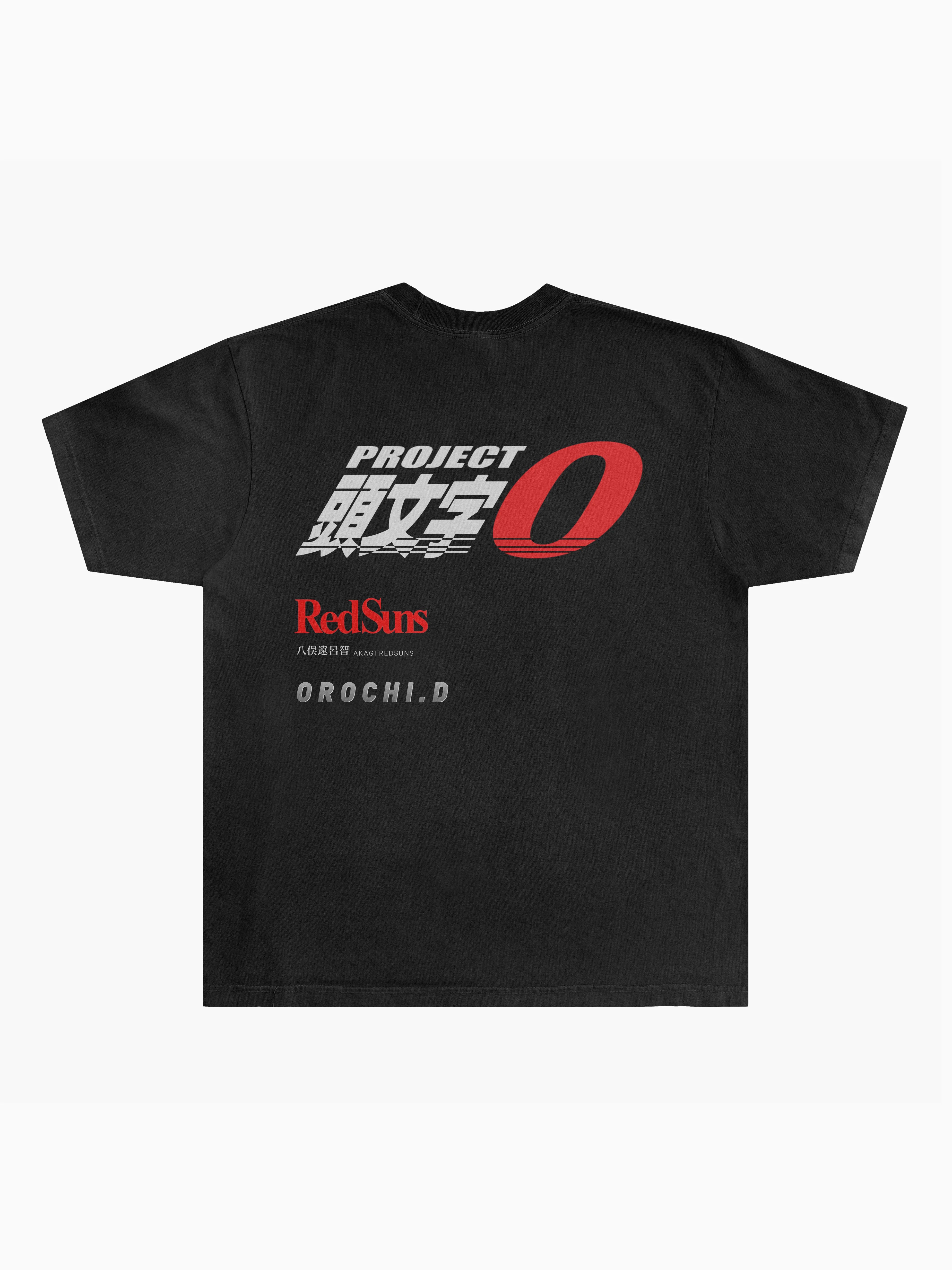 Red Suns Tee - Black