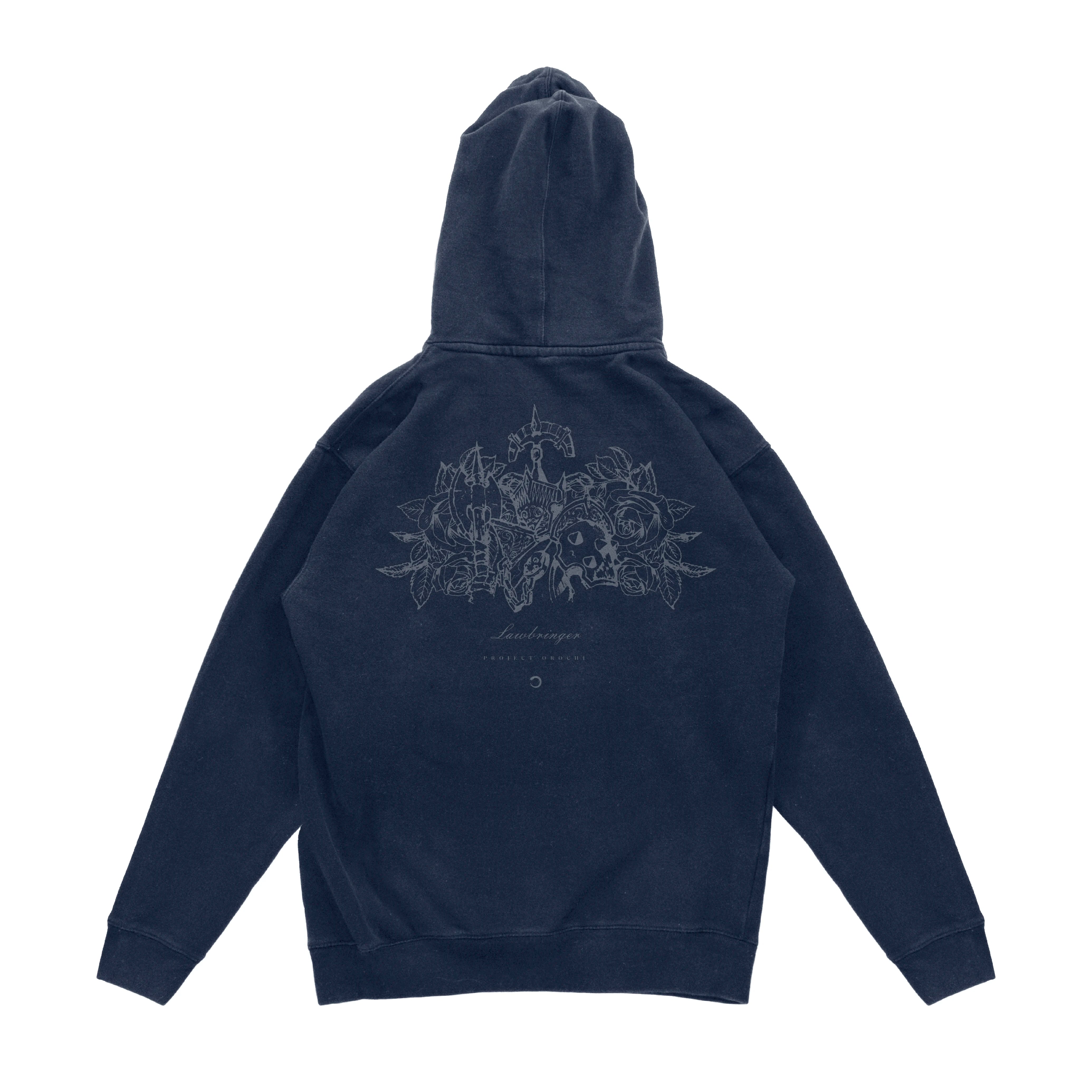 Roses Hoodie - Navy