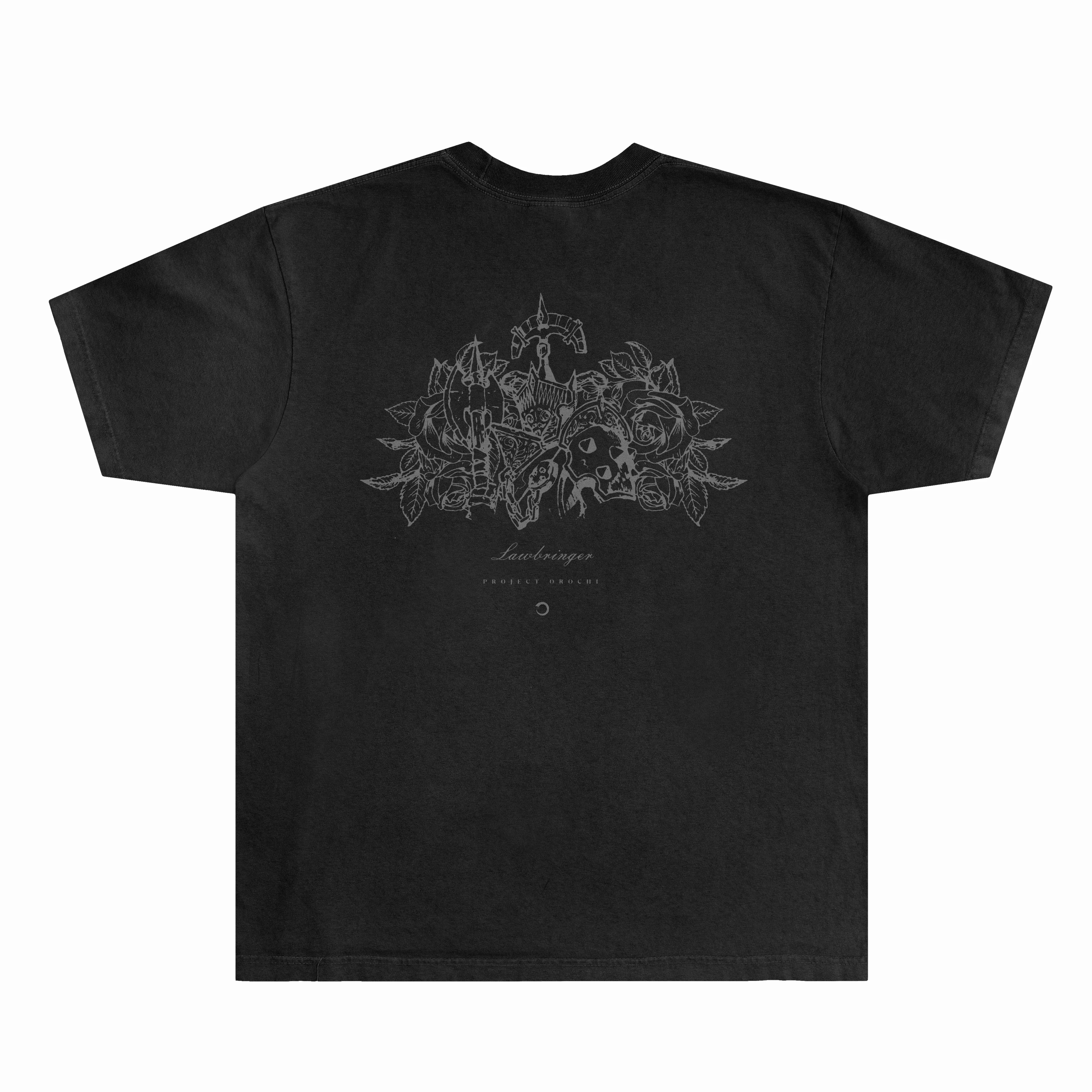 Roses Tee - Black