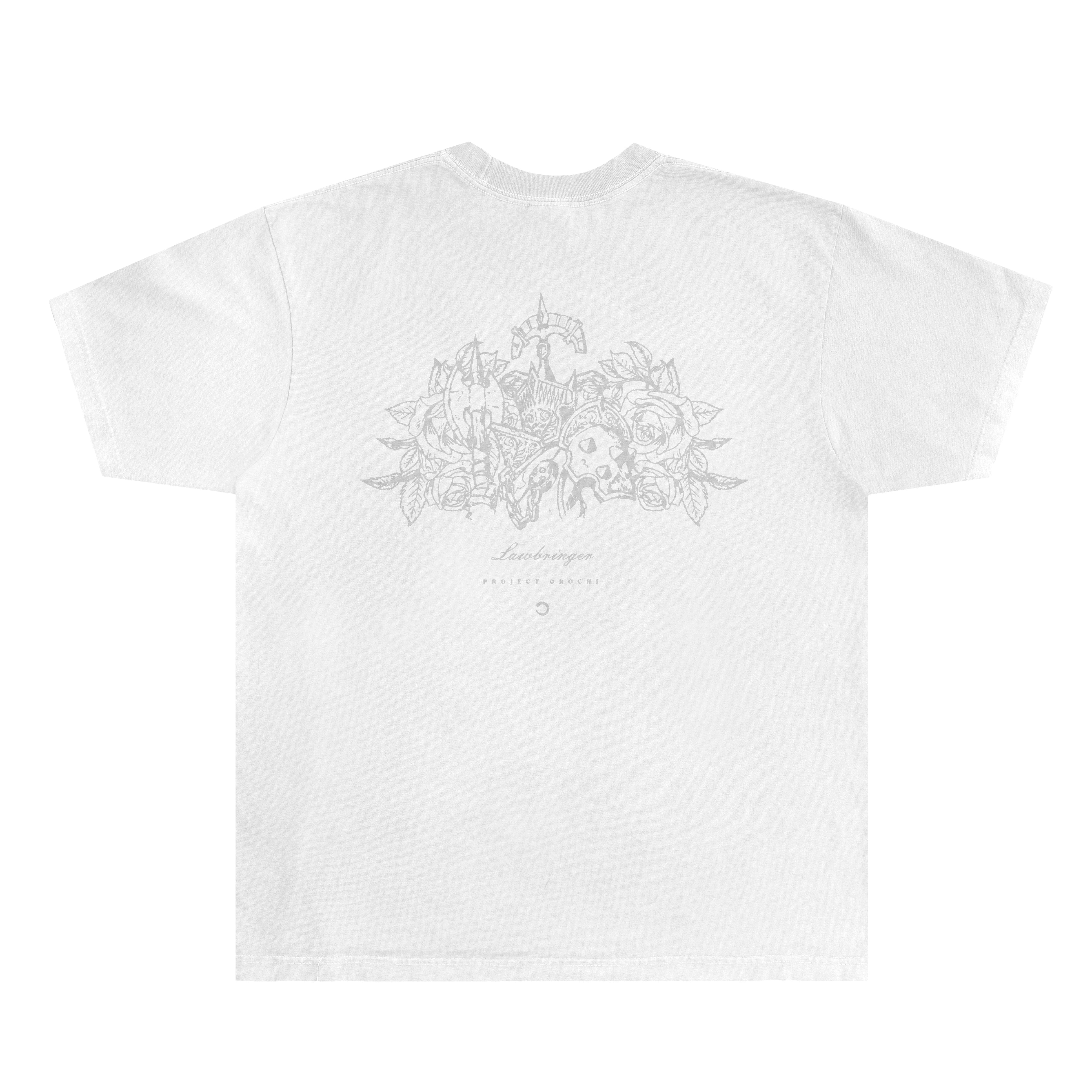 Roses Tee - White