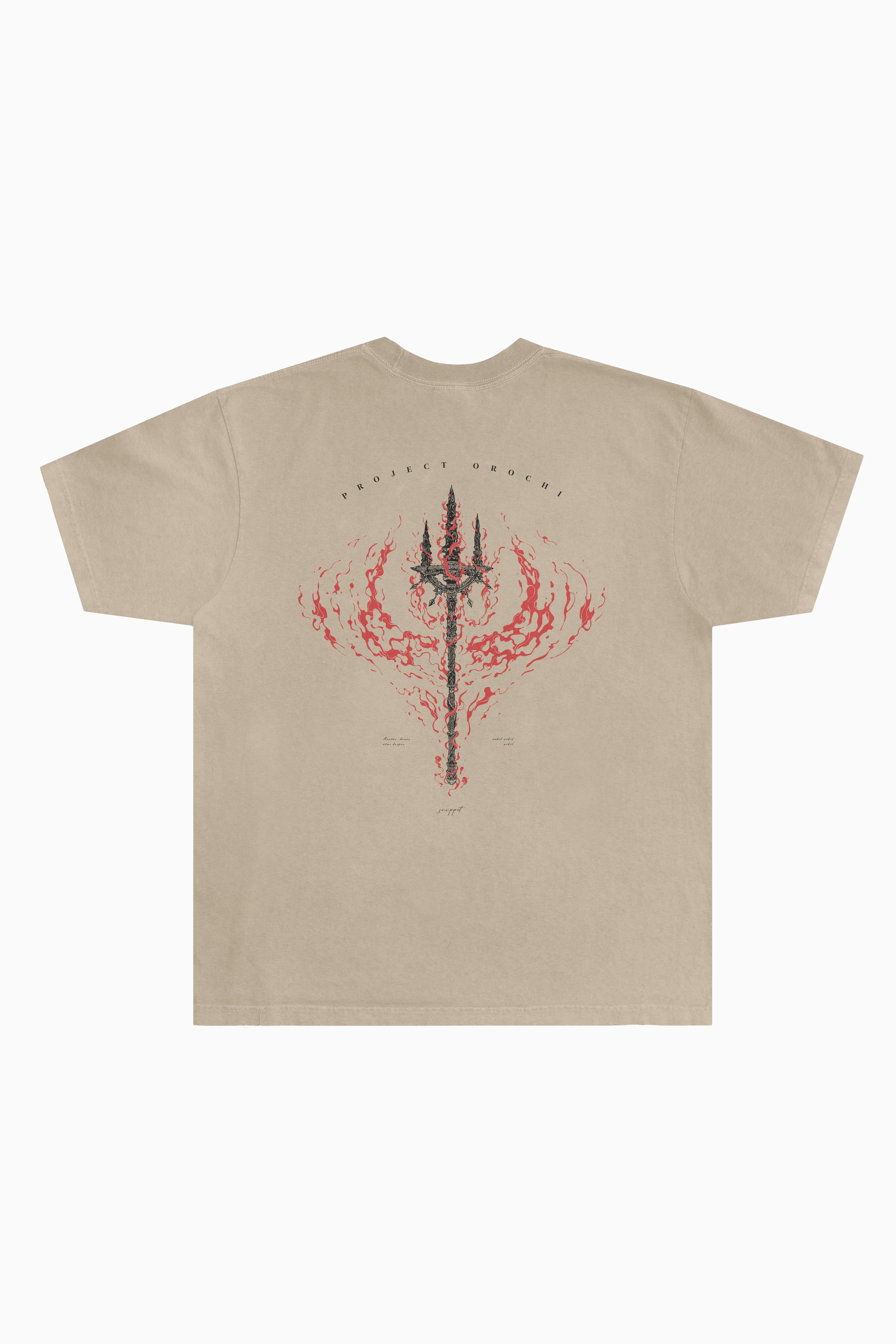 Sacred Spear Tee - Sand