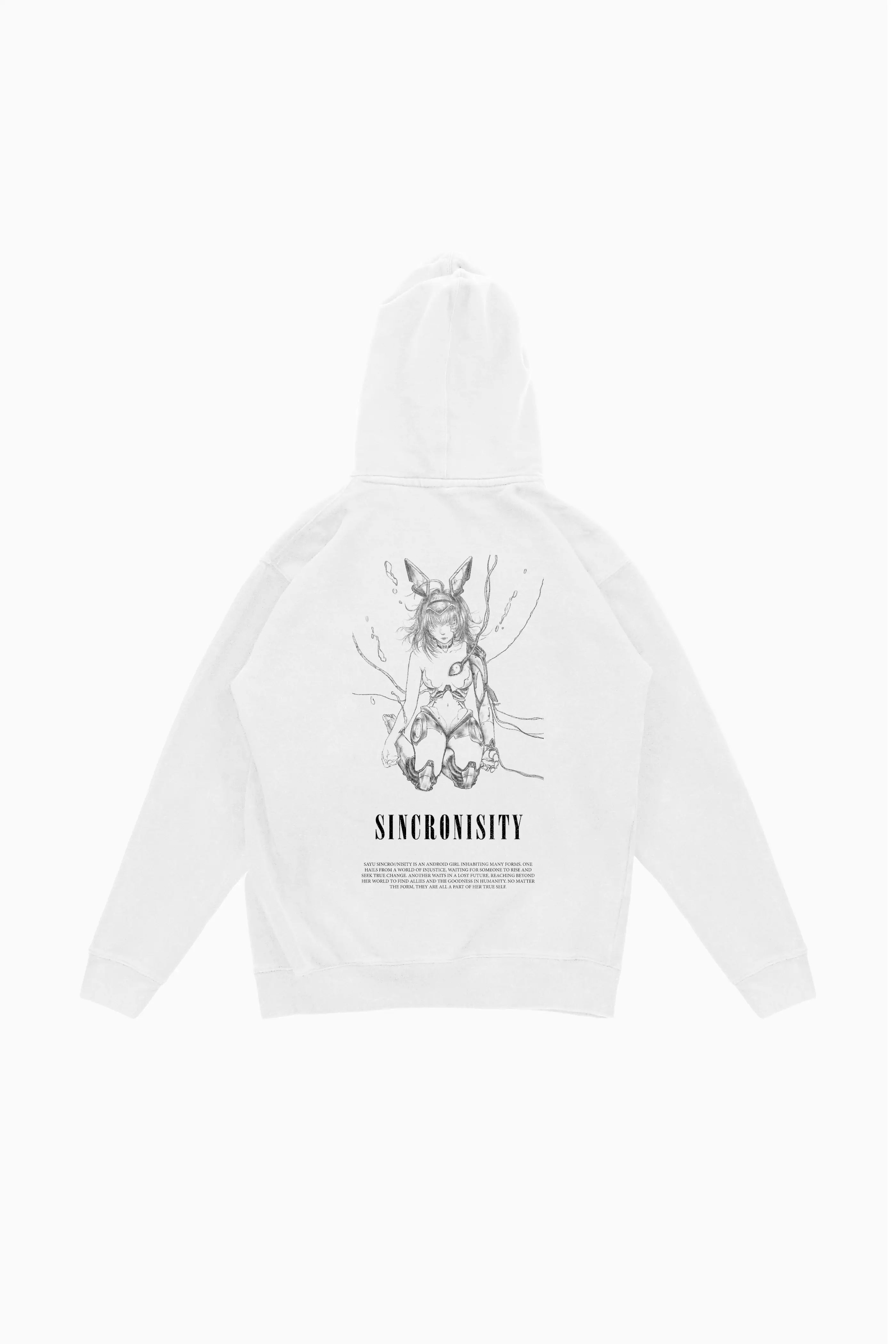 Sincronisity Hoodie - White