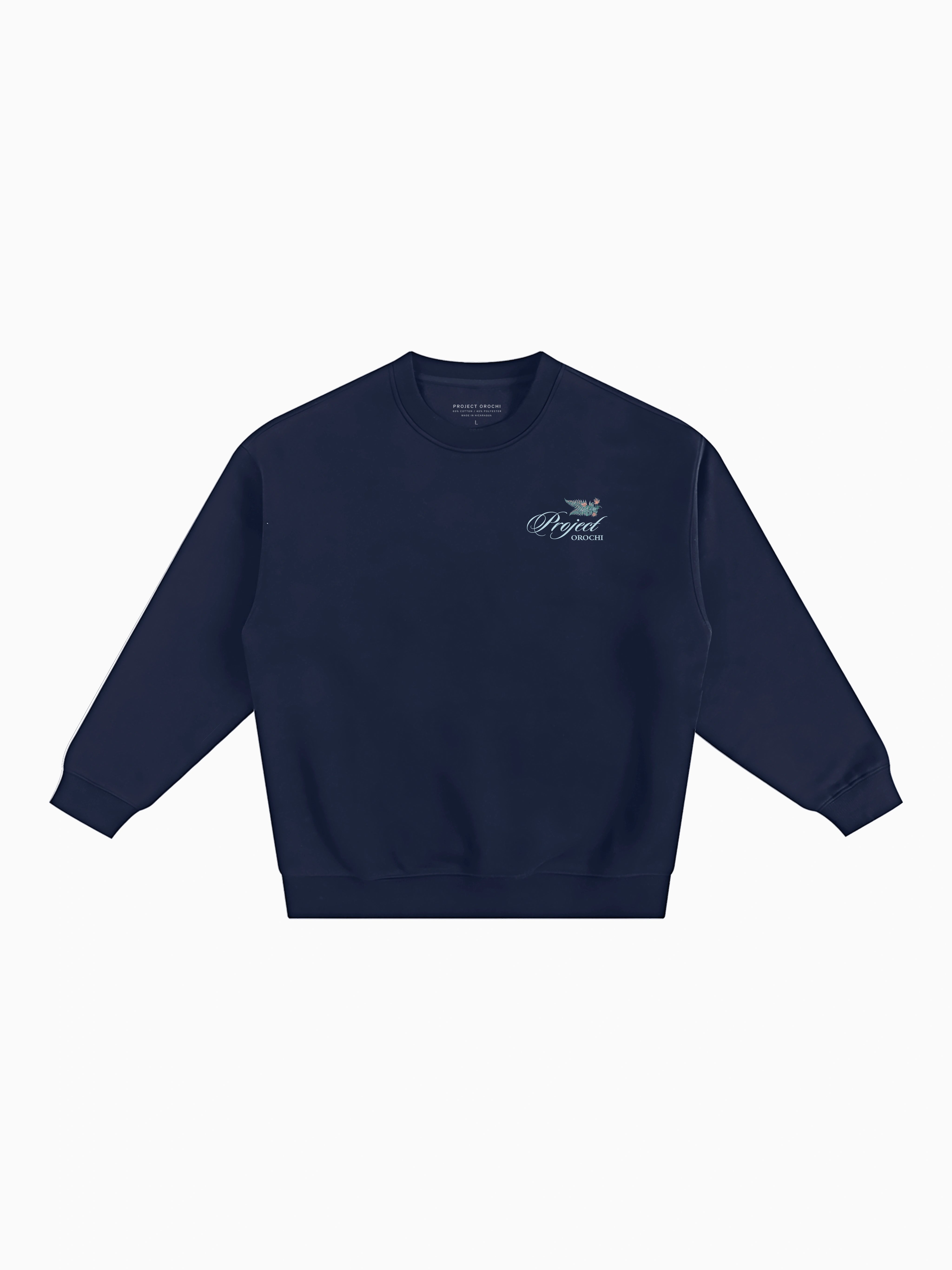 Solitude Box Crewneck - Navy