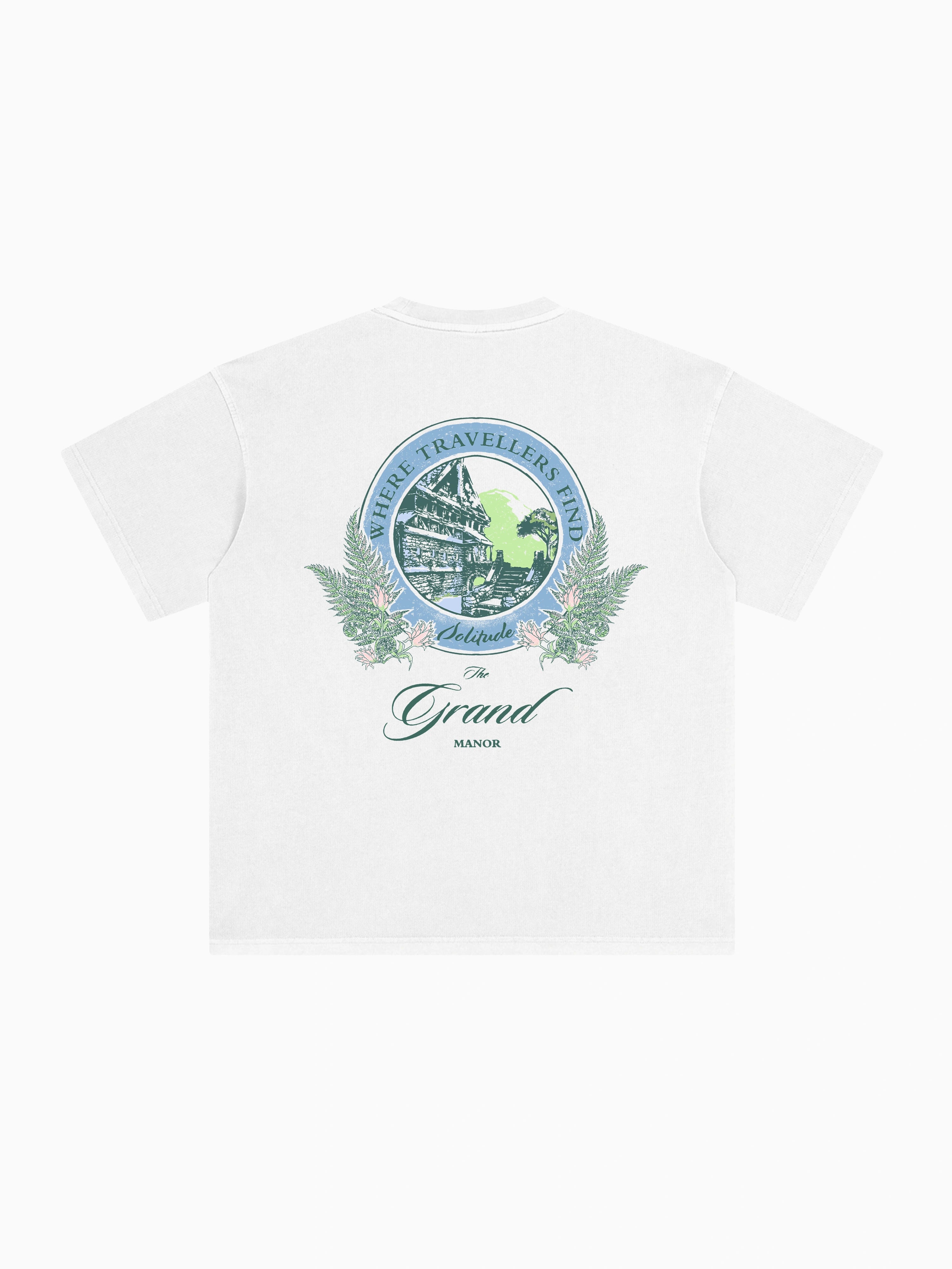 Solitude Box Tee - White