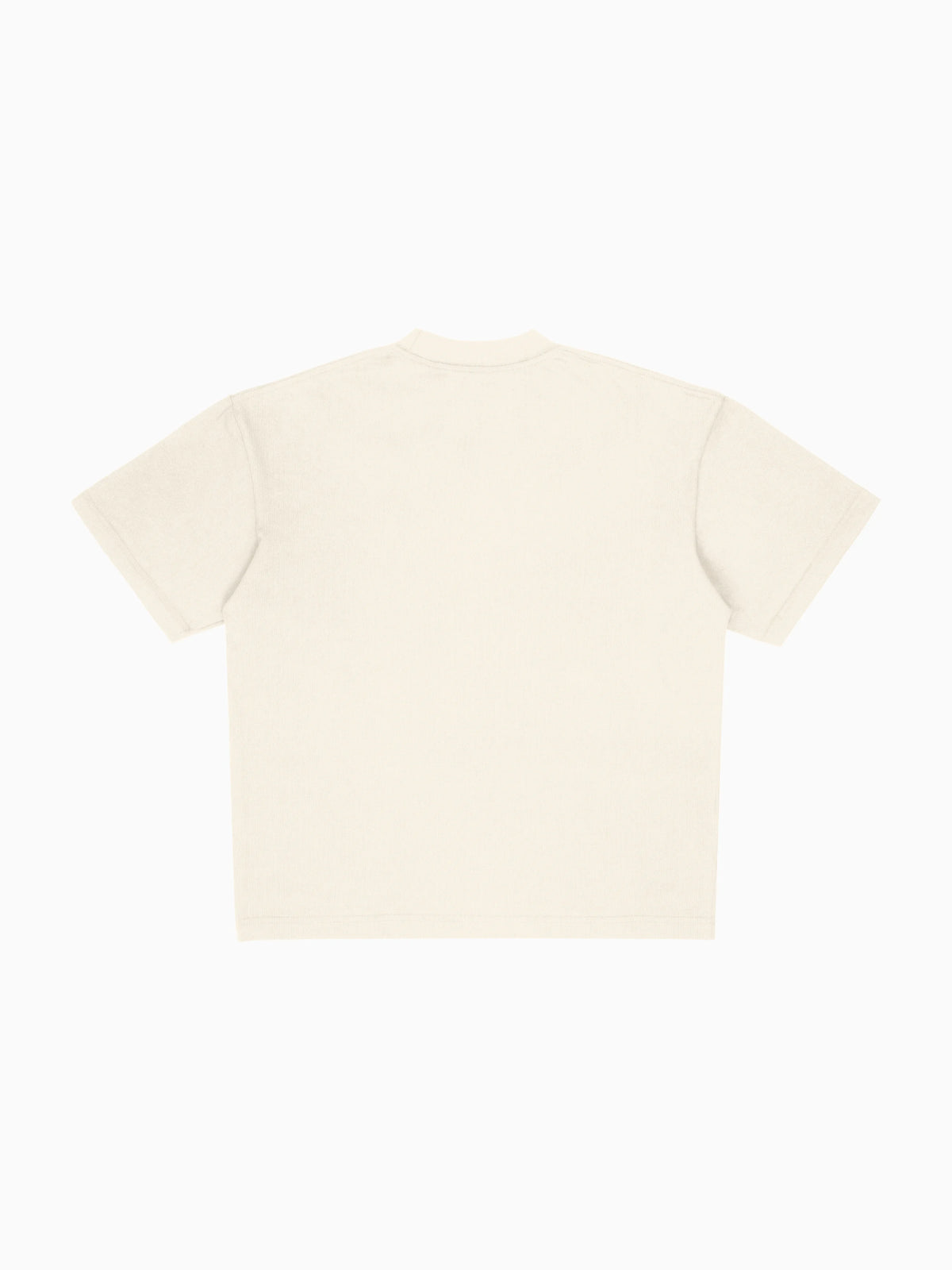 Sparrow Tee - Natural (back mockup)