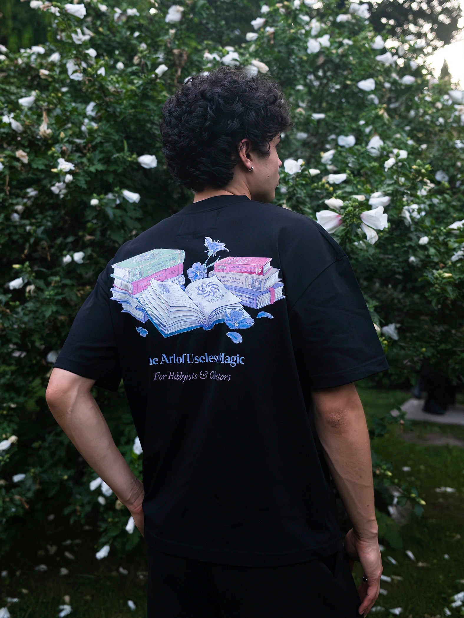 Spellbooks Tee -  Black