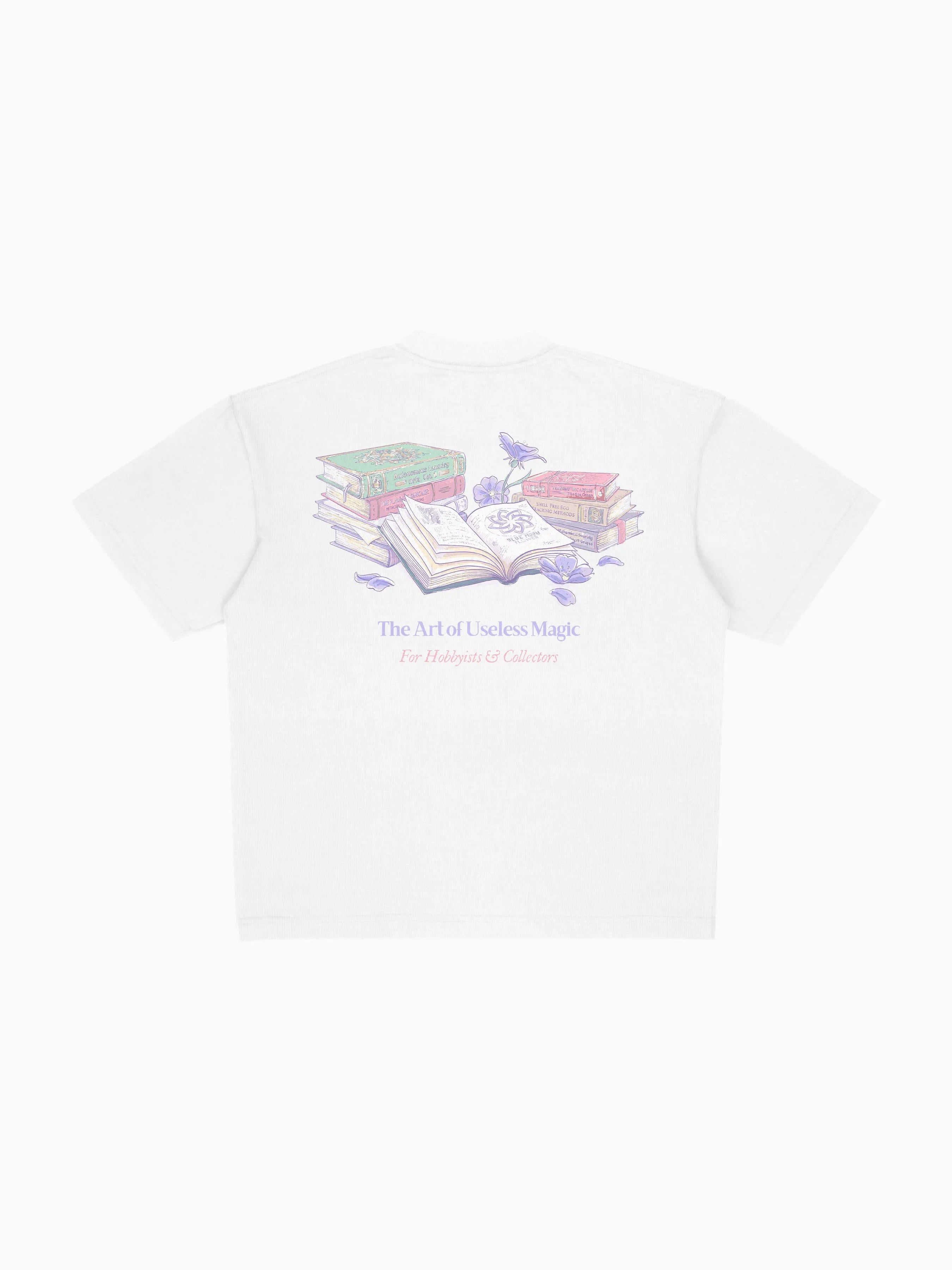 Spellbooks Tee -  White