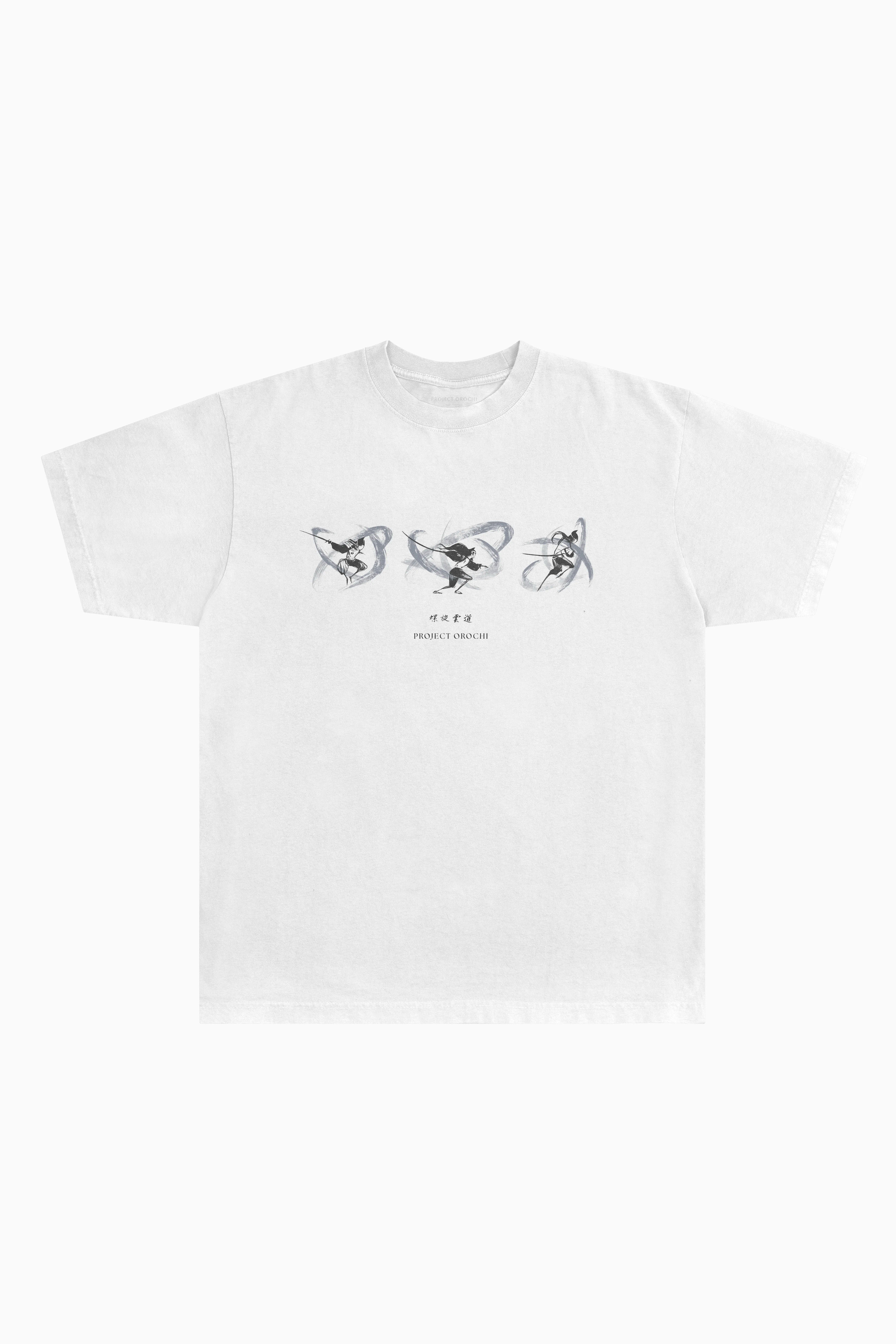 Spiral Passage Tee - White