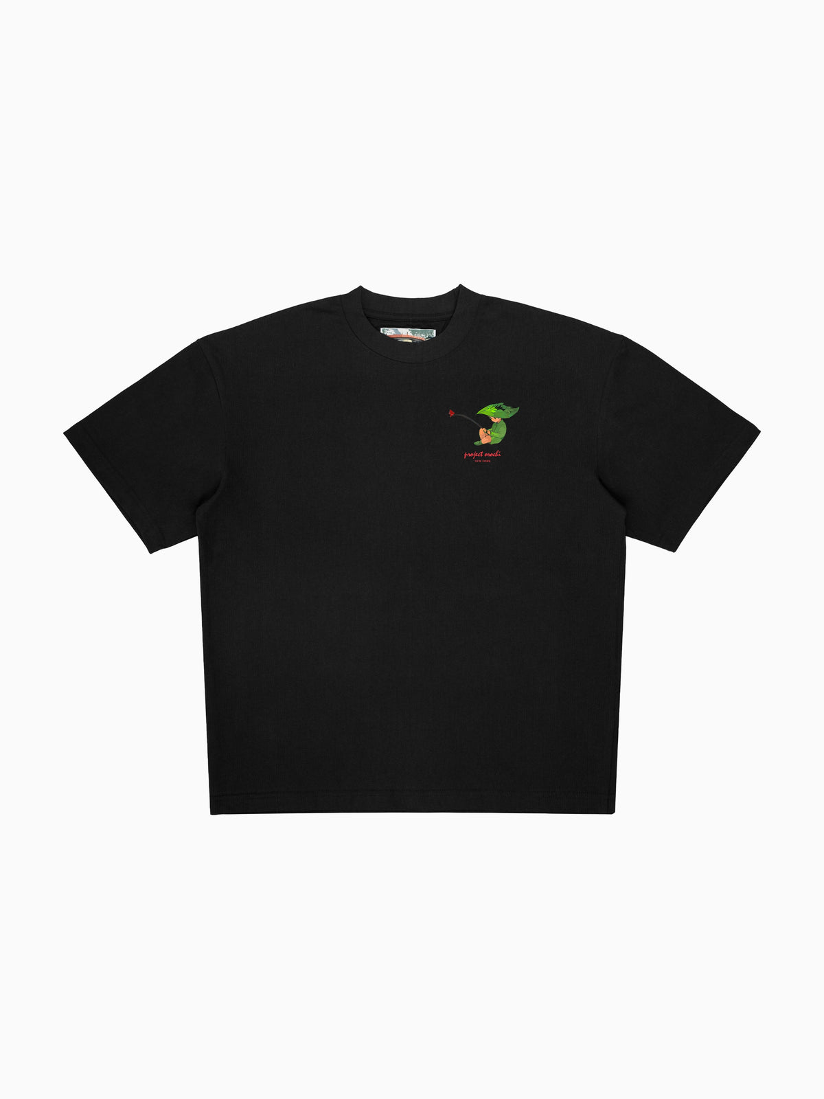 Swamp Tee - Black (front mockup)
