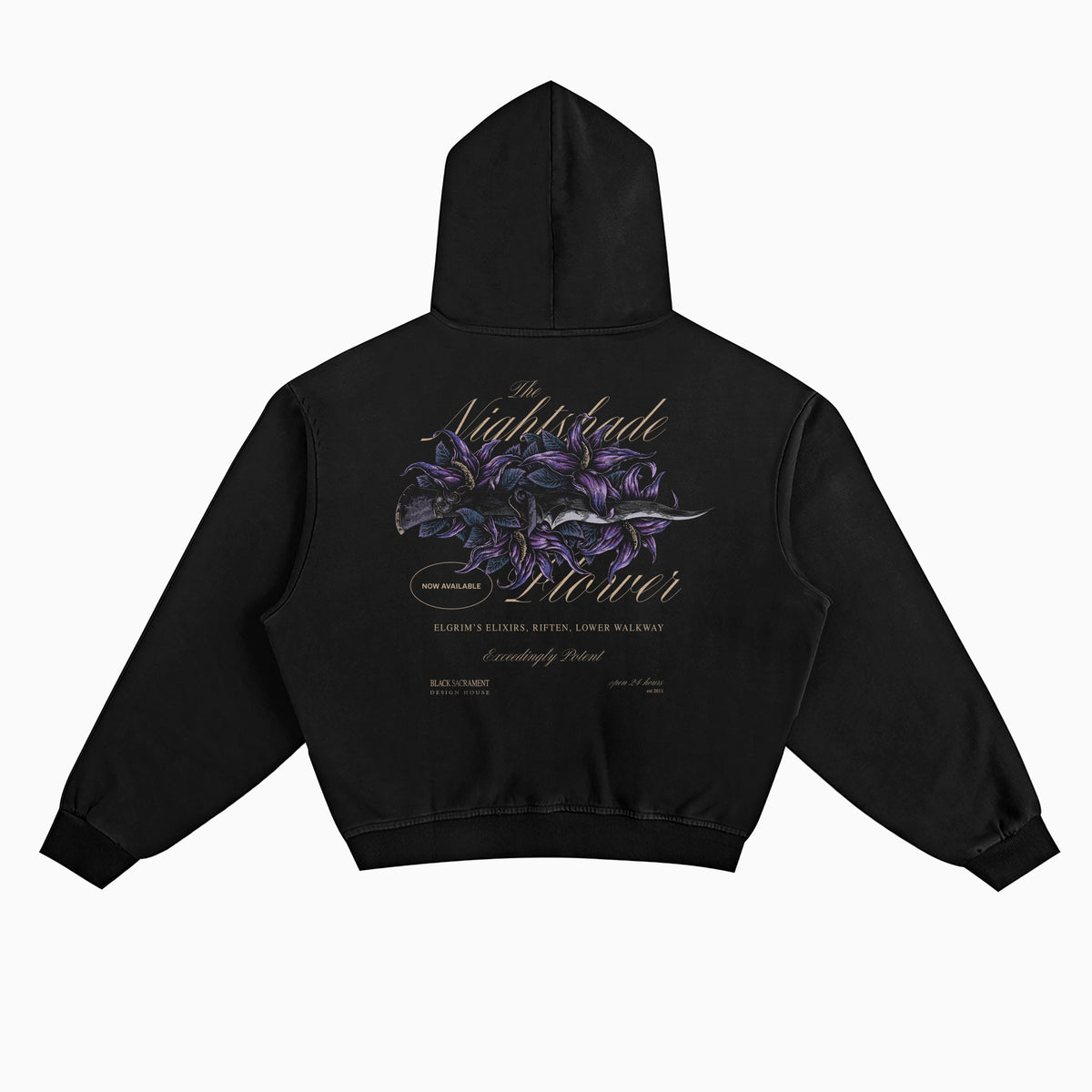 み*ん様 YAMASHITA × I.F.C OUTER SPACE HOODI Nightshade Box Hoodie - Black