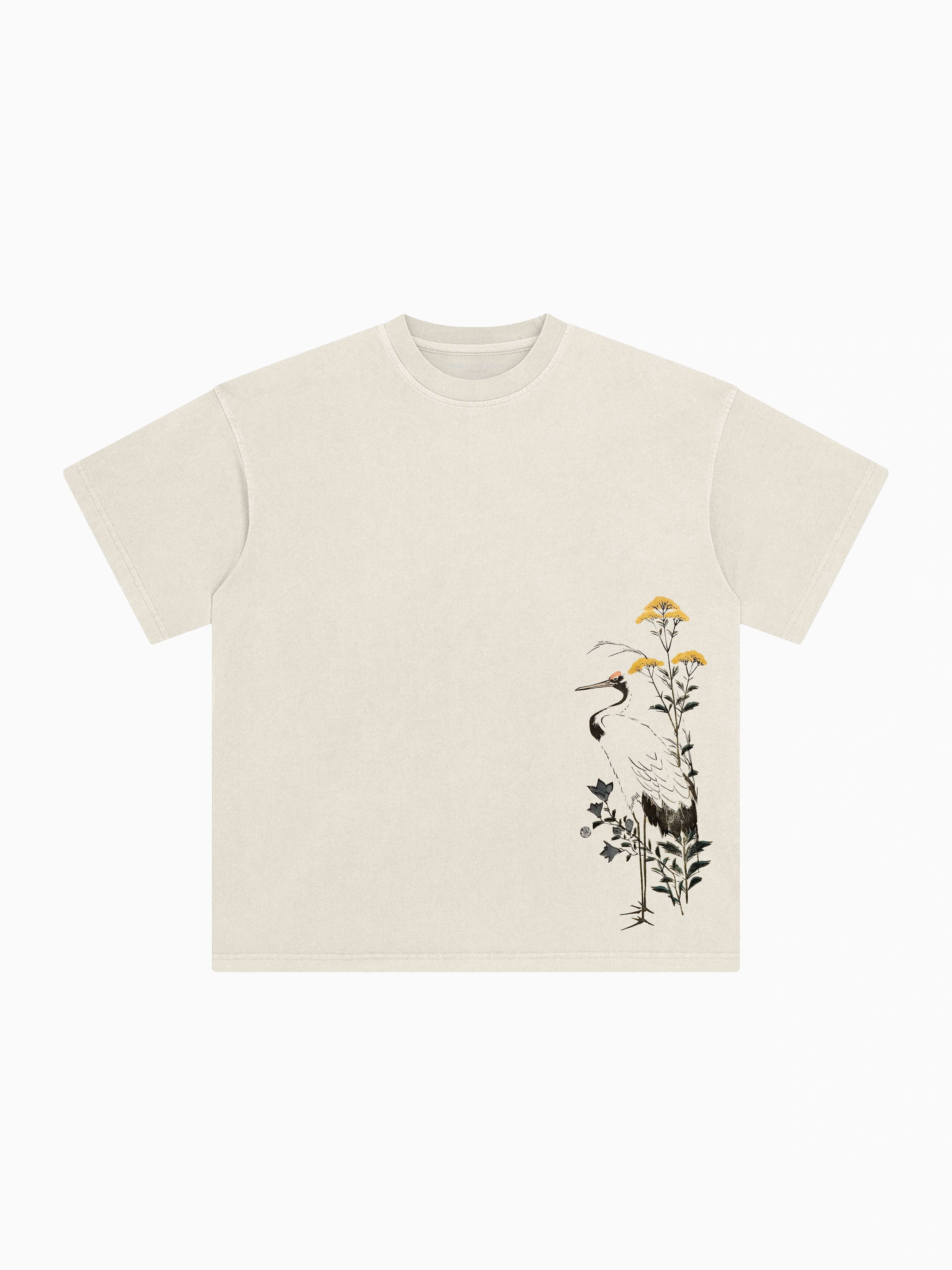 Tsuru Box Tee - Dust