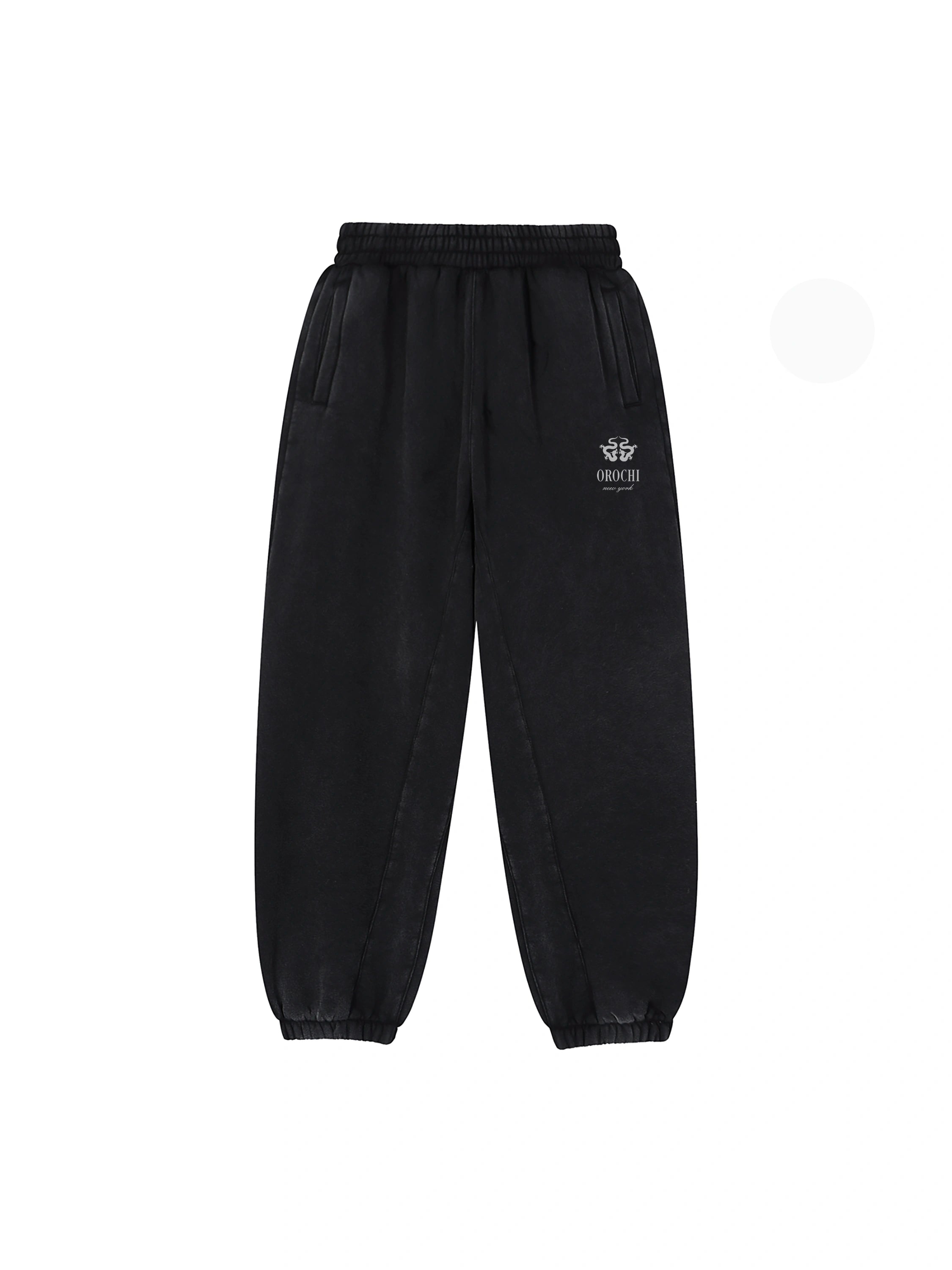 Twin Dragon Sweatpants - Black