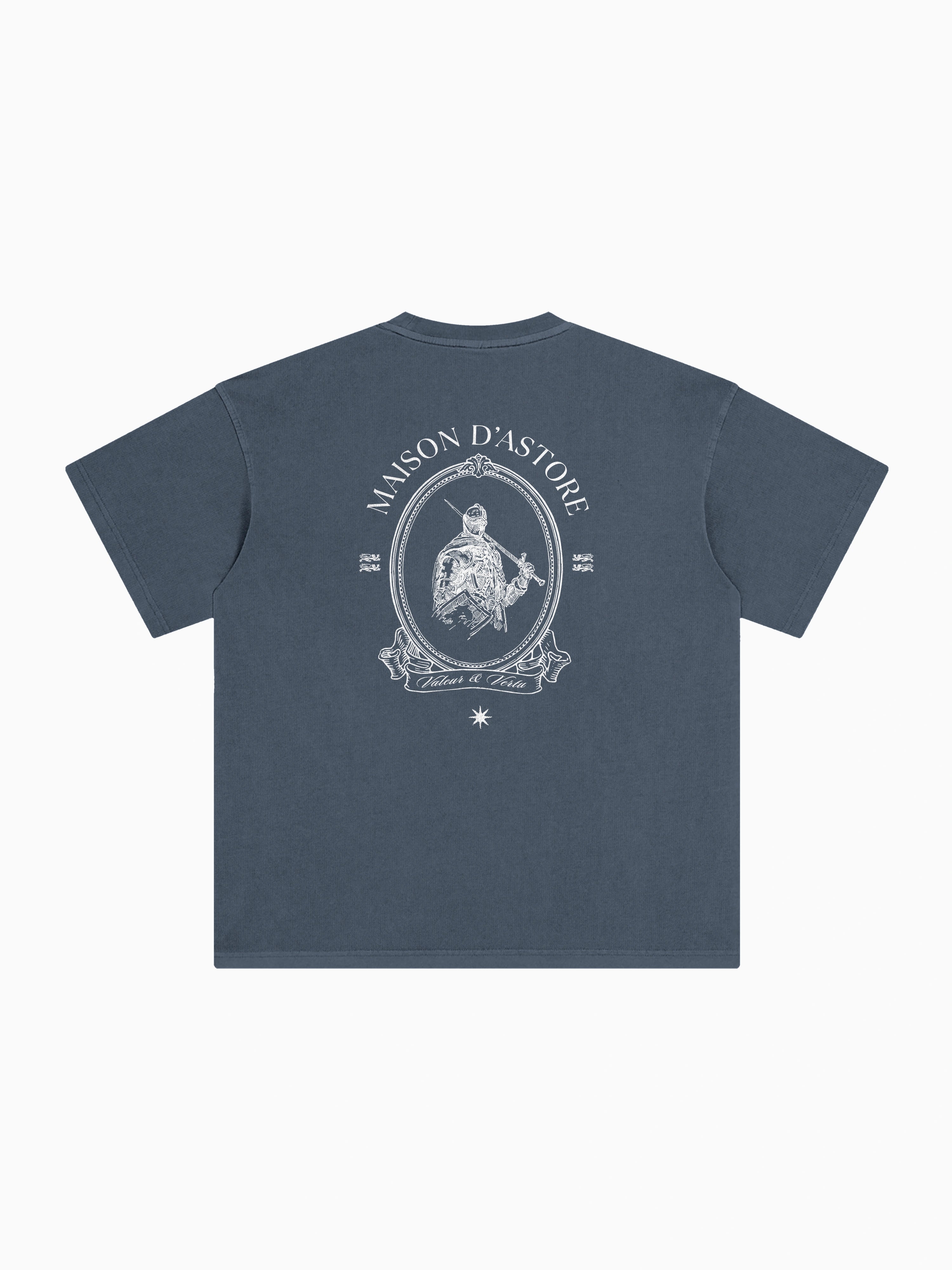 Valor Box Tee - Slate