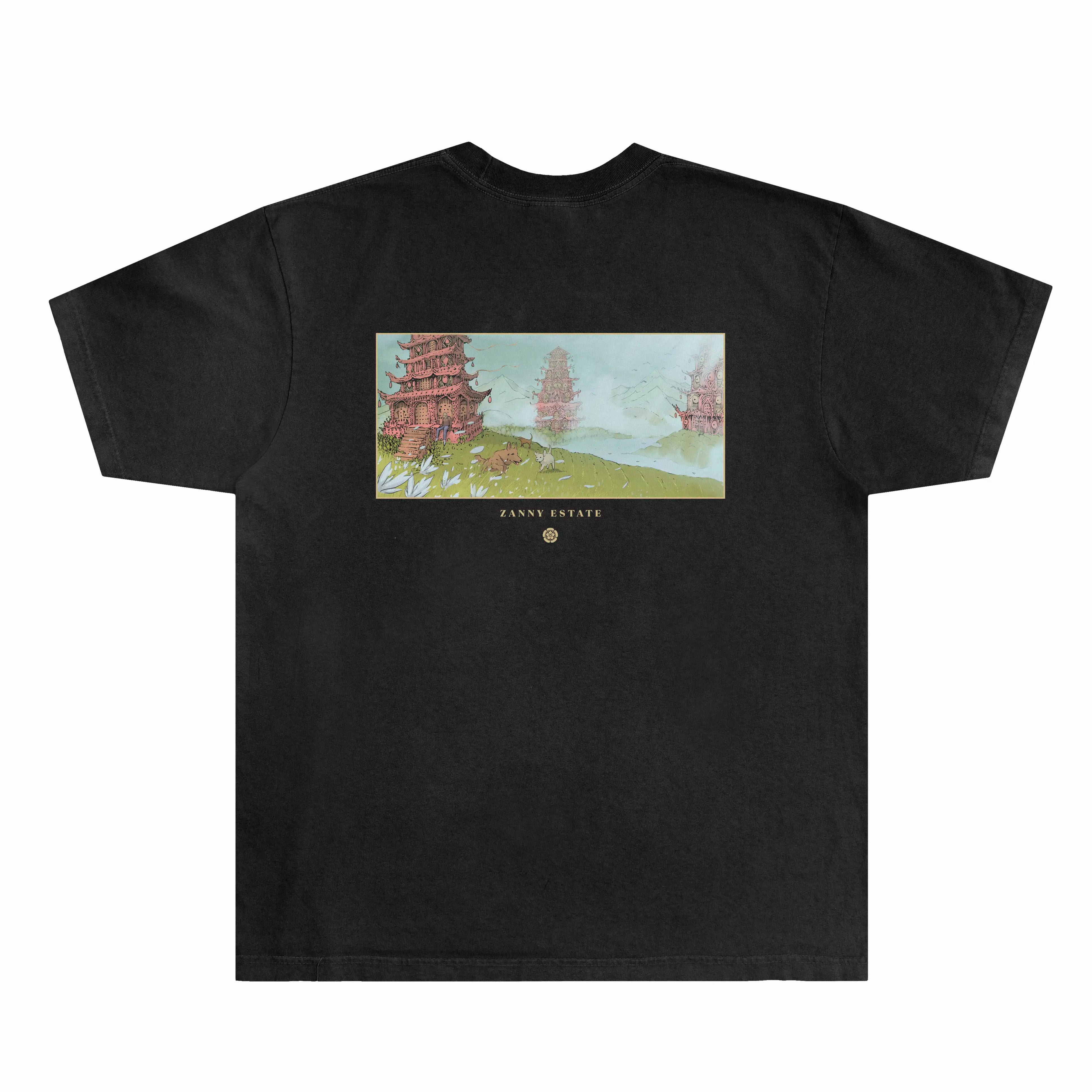 Zanny Estate Tee - Black