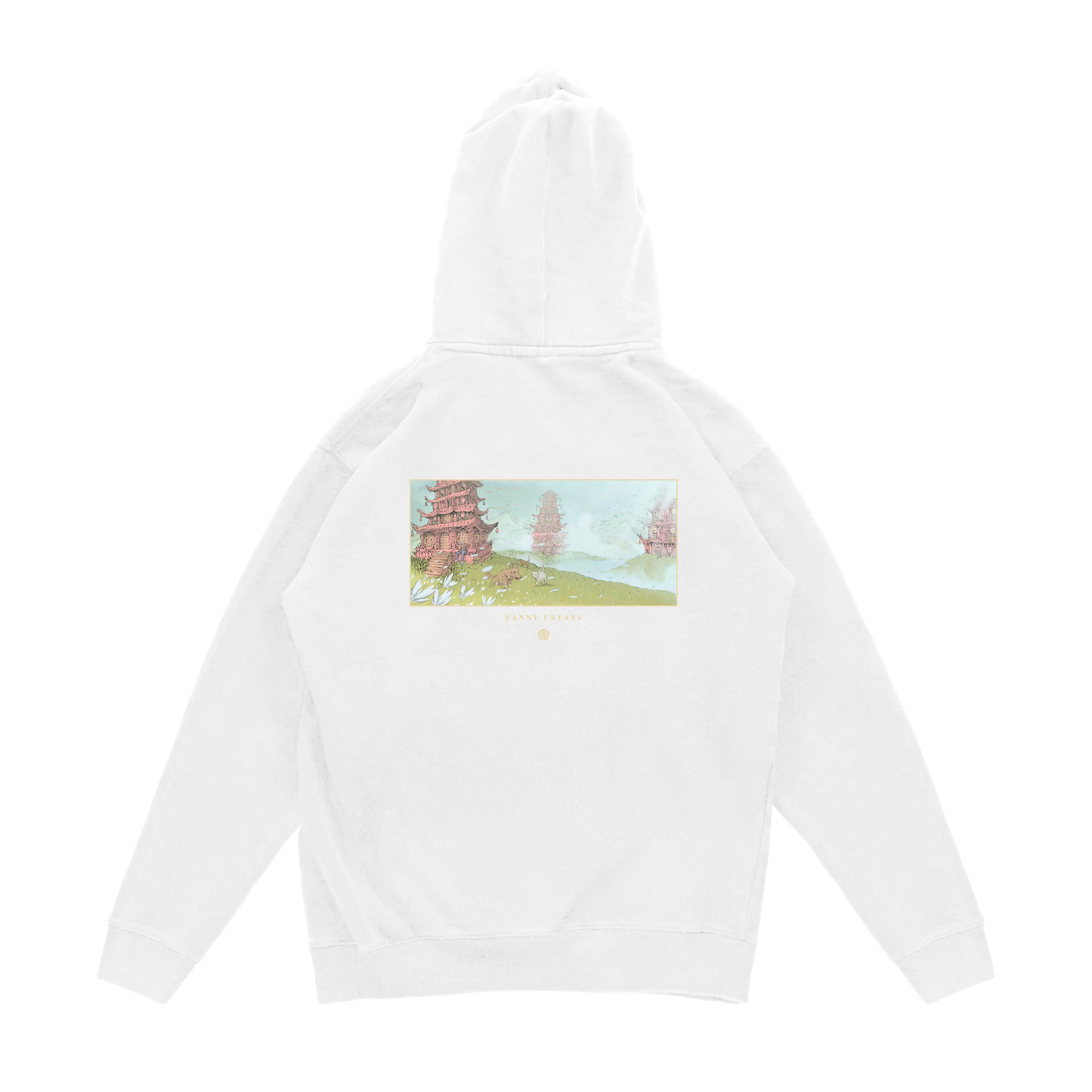 Zanny Estate Hoodie - White