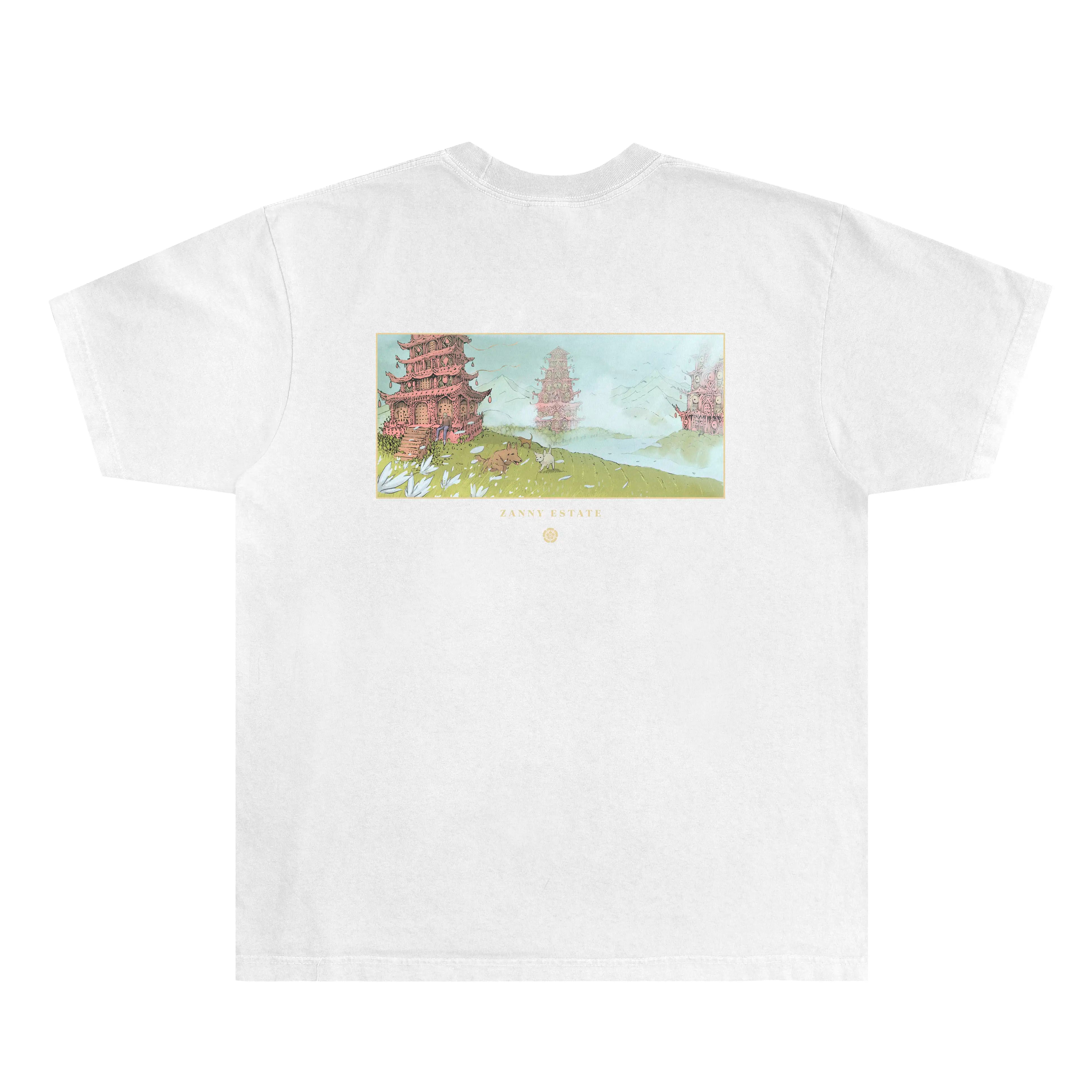 Zanny Estate Tee - White