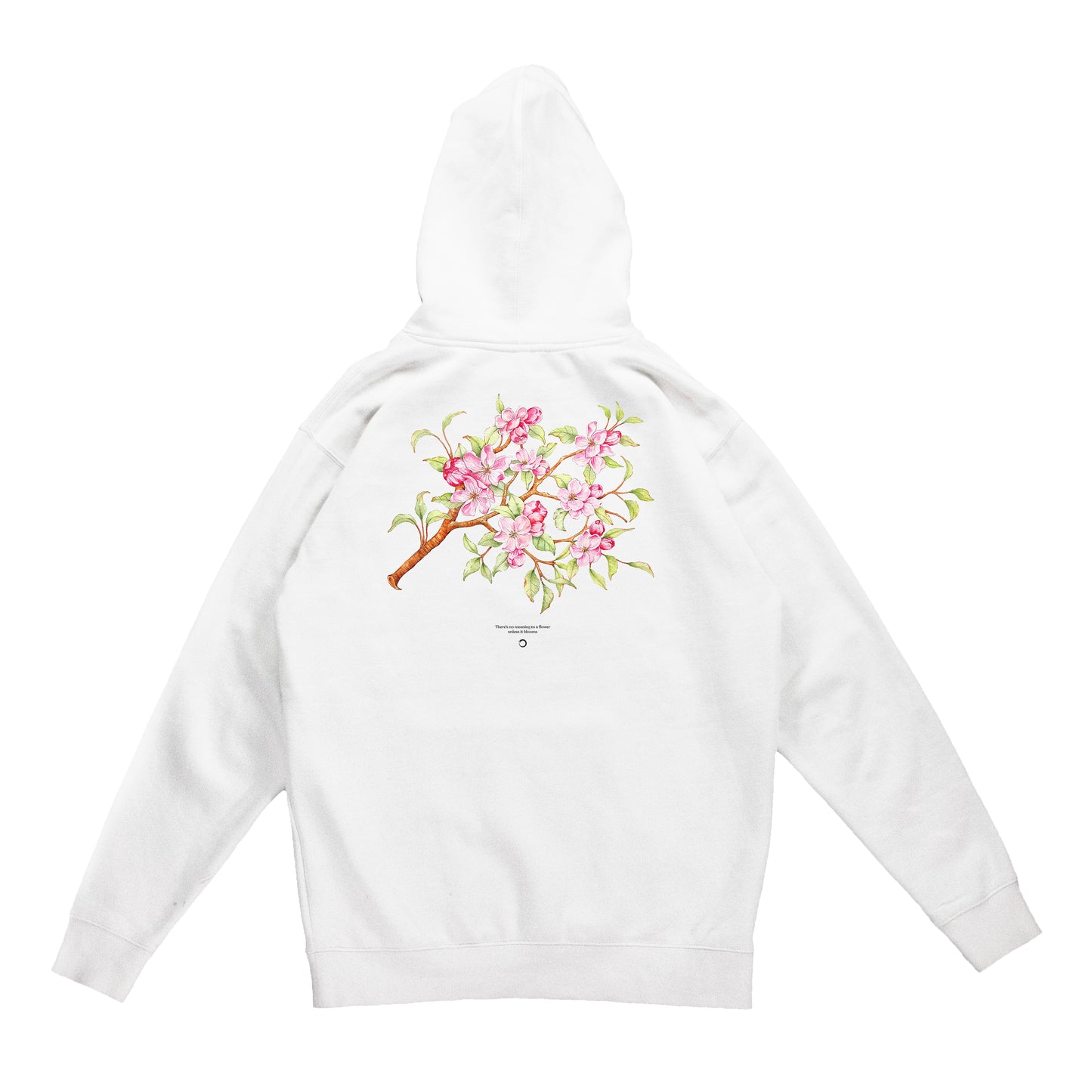 Apple Blossom Hoodie - White