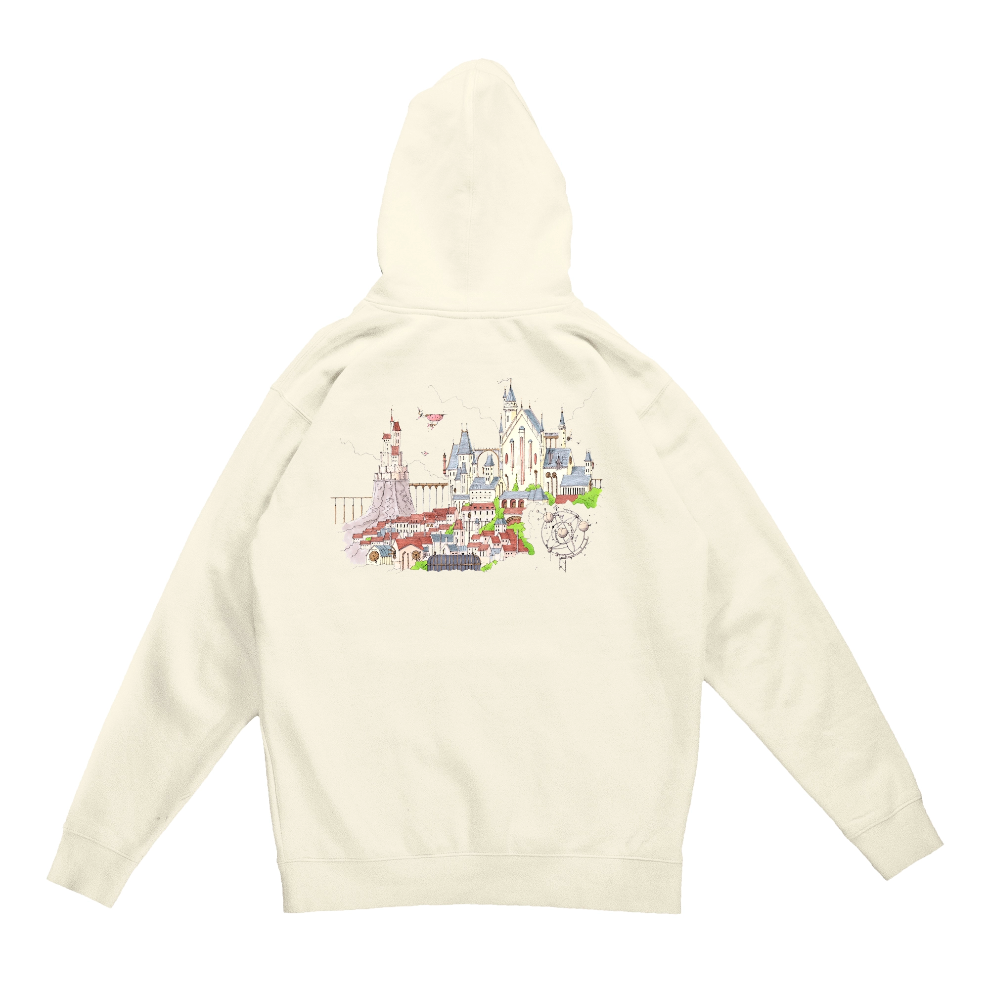 Cityscape Hoodie - Bone