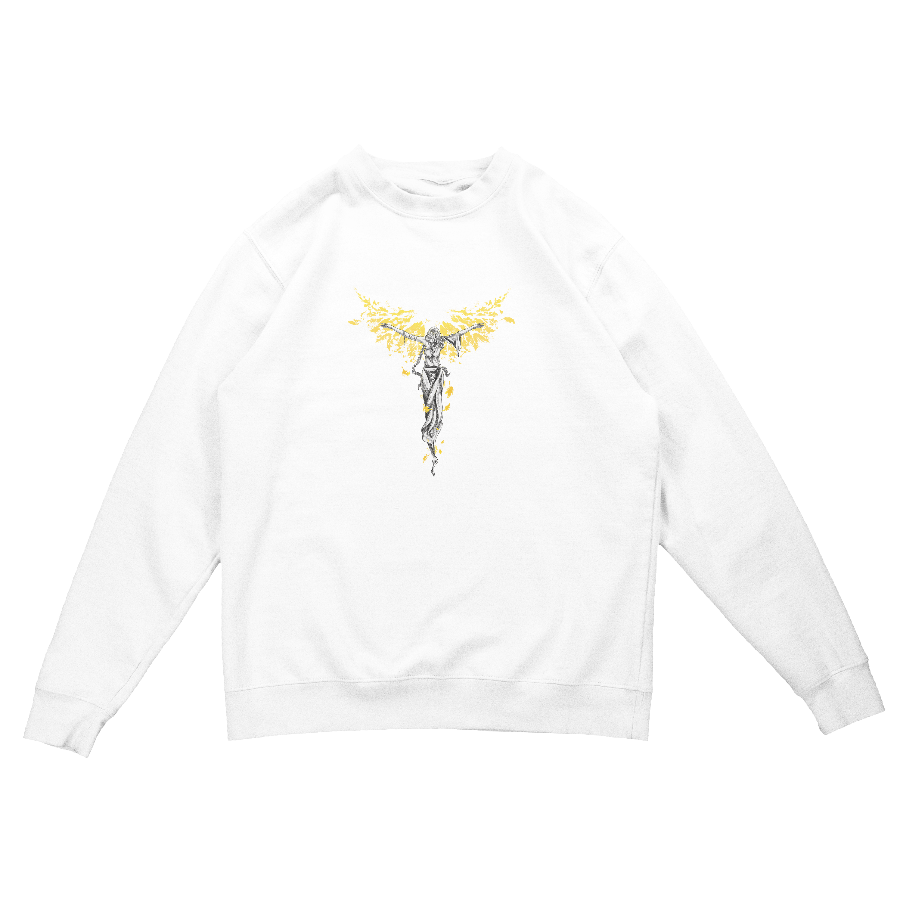 Grace Crewneck - White