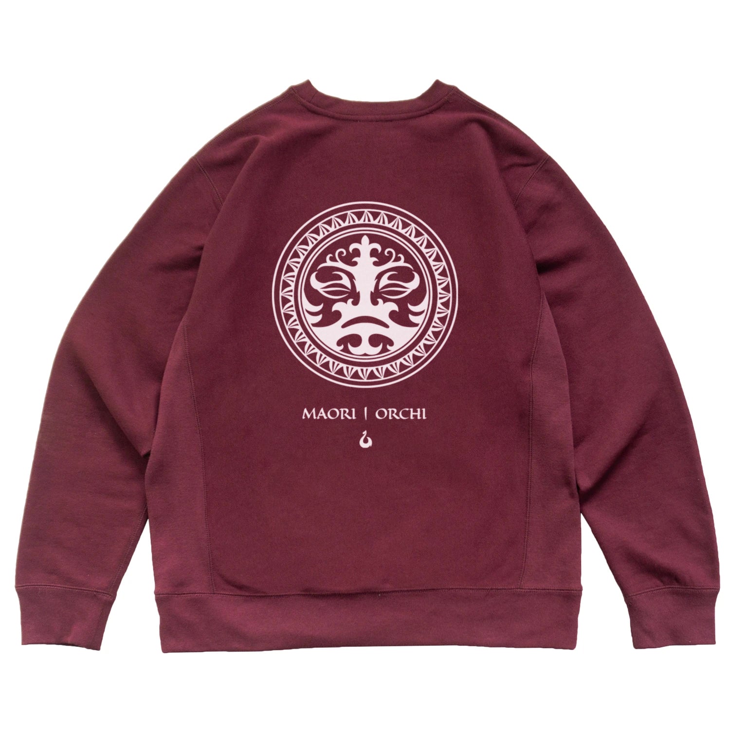 Maori Crewneck - Maroon